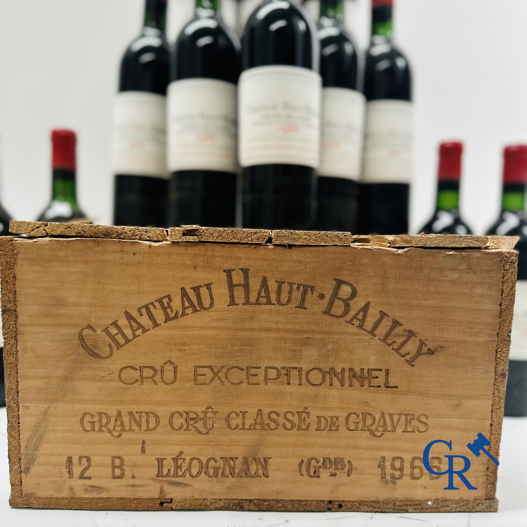 Wine - Bordeaux: Château Haut-Bailly 1966, 0.75L. Red. Grand Cru Classé.