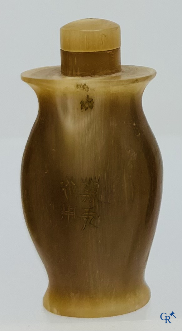 Asian Art: 9 chinese snuff bottles.