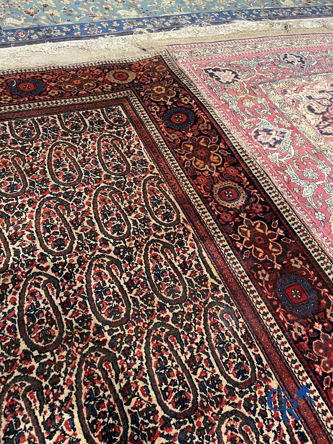 Oriental carpets: Antique oriental carpet.