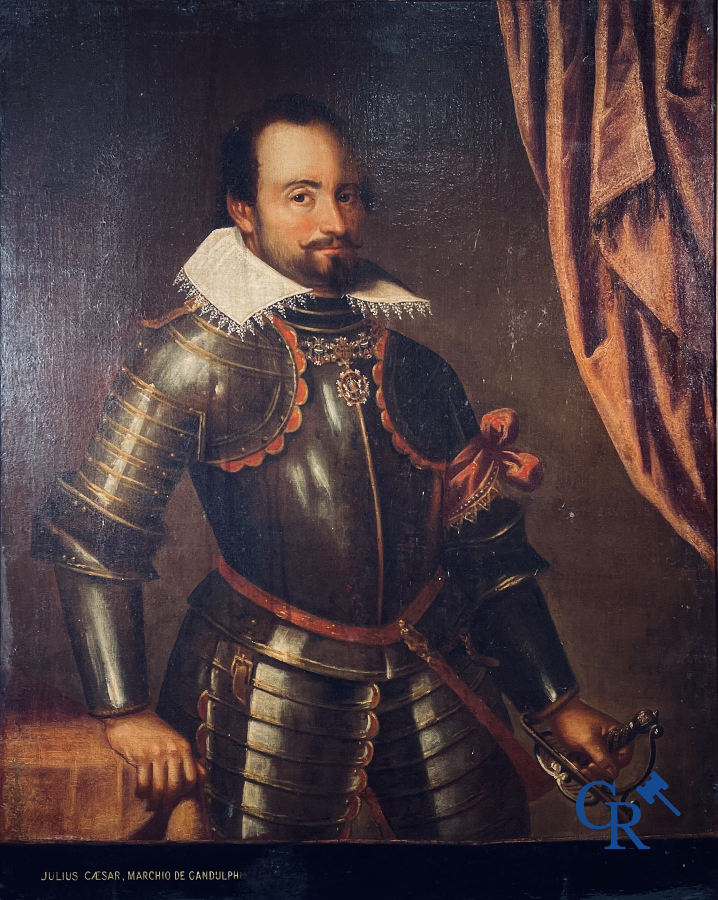 Portrait : Elève de Frans Pourbus II et attribué à Justus Sustermans.