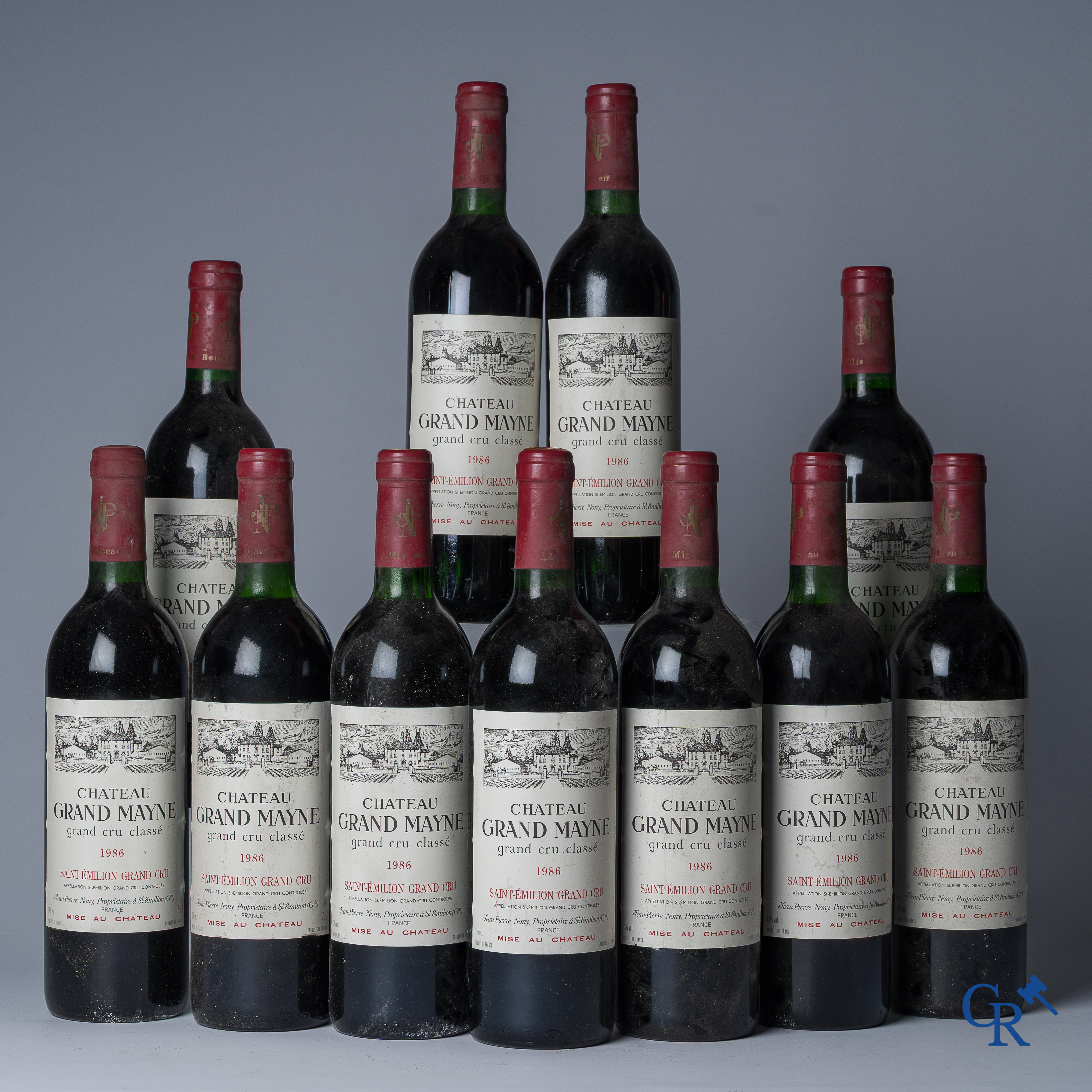 Wijnen. Château Grand Mayne 1986, Saint-Emilion Grand Cru Classé. Bordeaux.