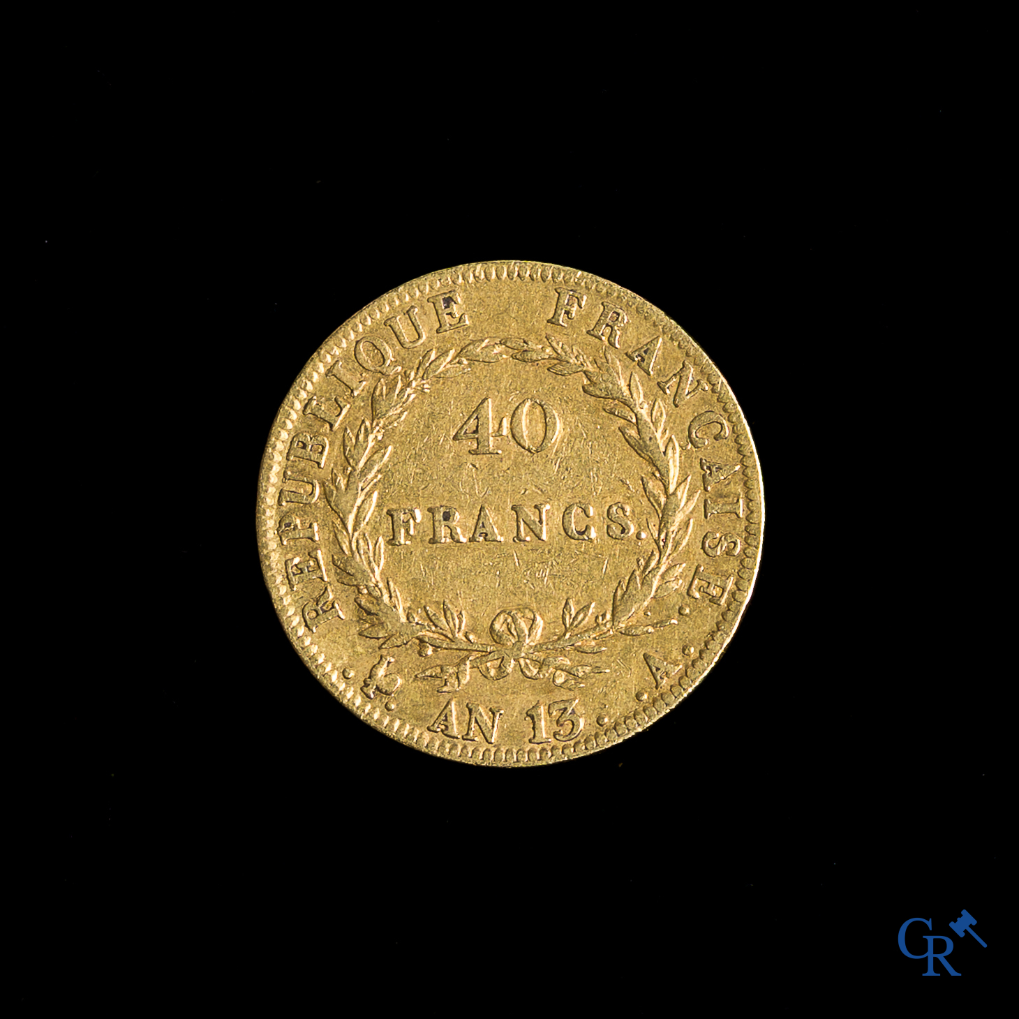 Munten. Gouden muntstuk Napoleon I, AN13.