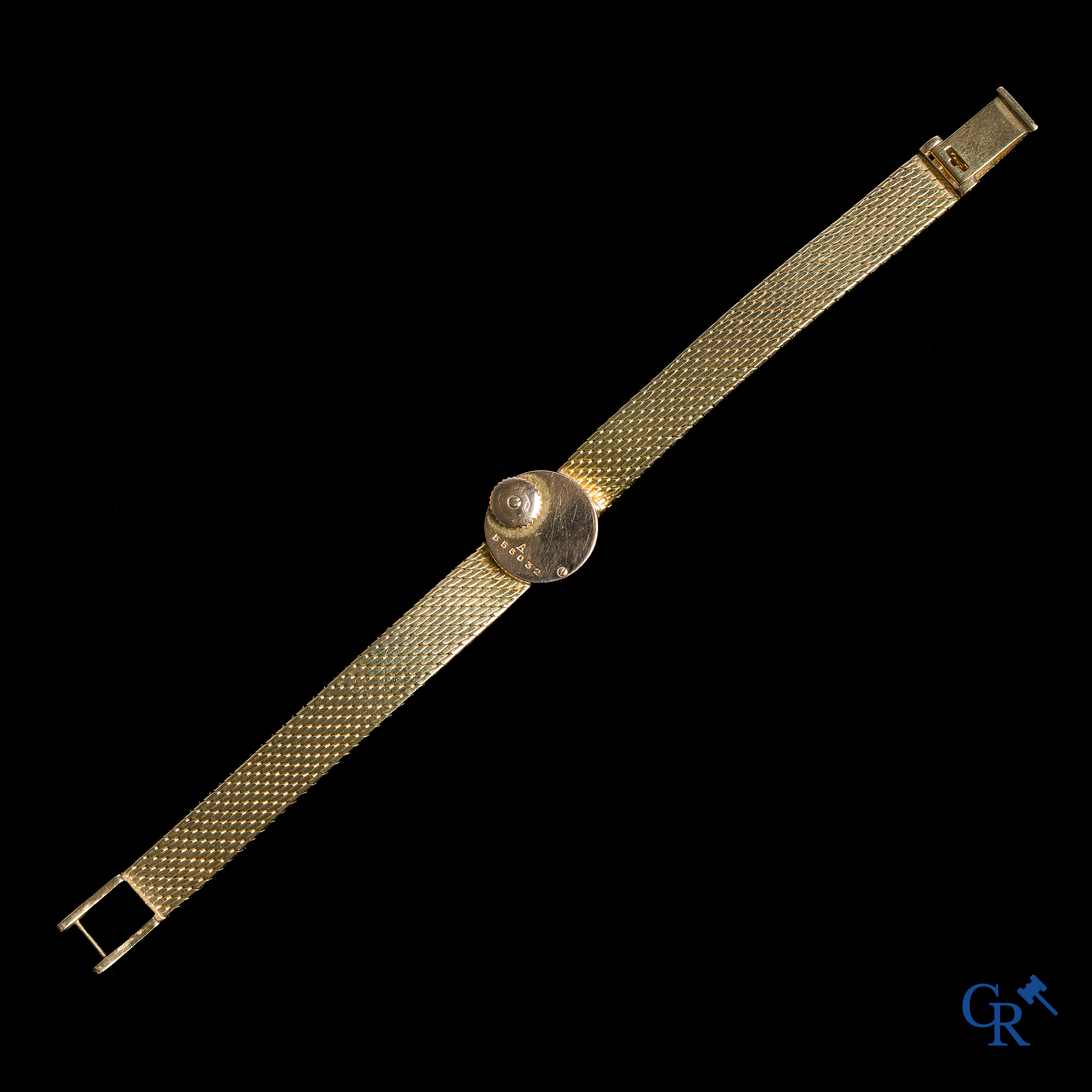 Uurwerken. Jaeger-Le Coultre. Damespolshorloge in goud 750°/00. Genummerd A558032.