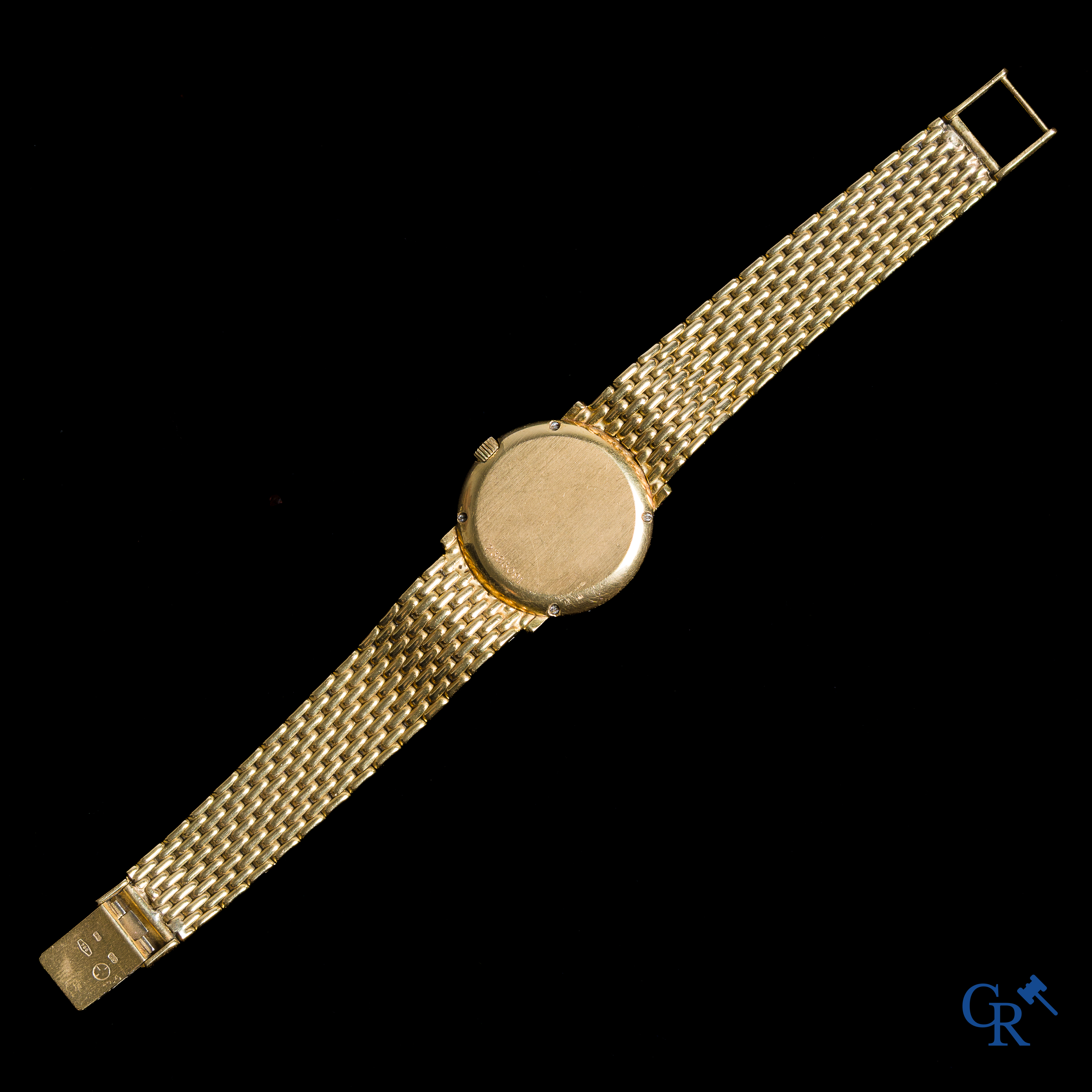 IWC, International Watch Company, Schaffhausen. Women's wrist watch in gold 750°/00.