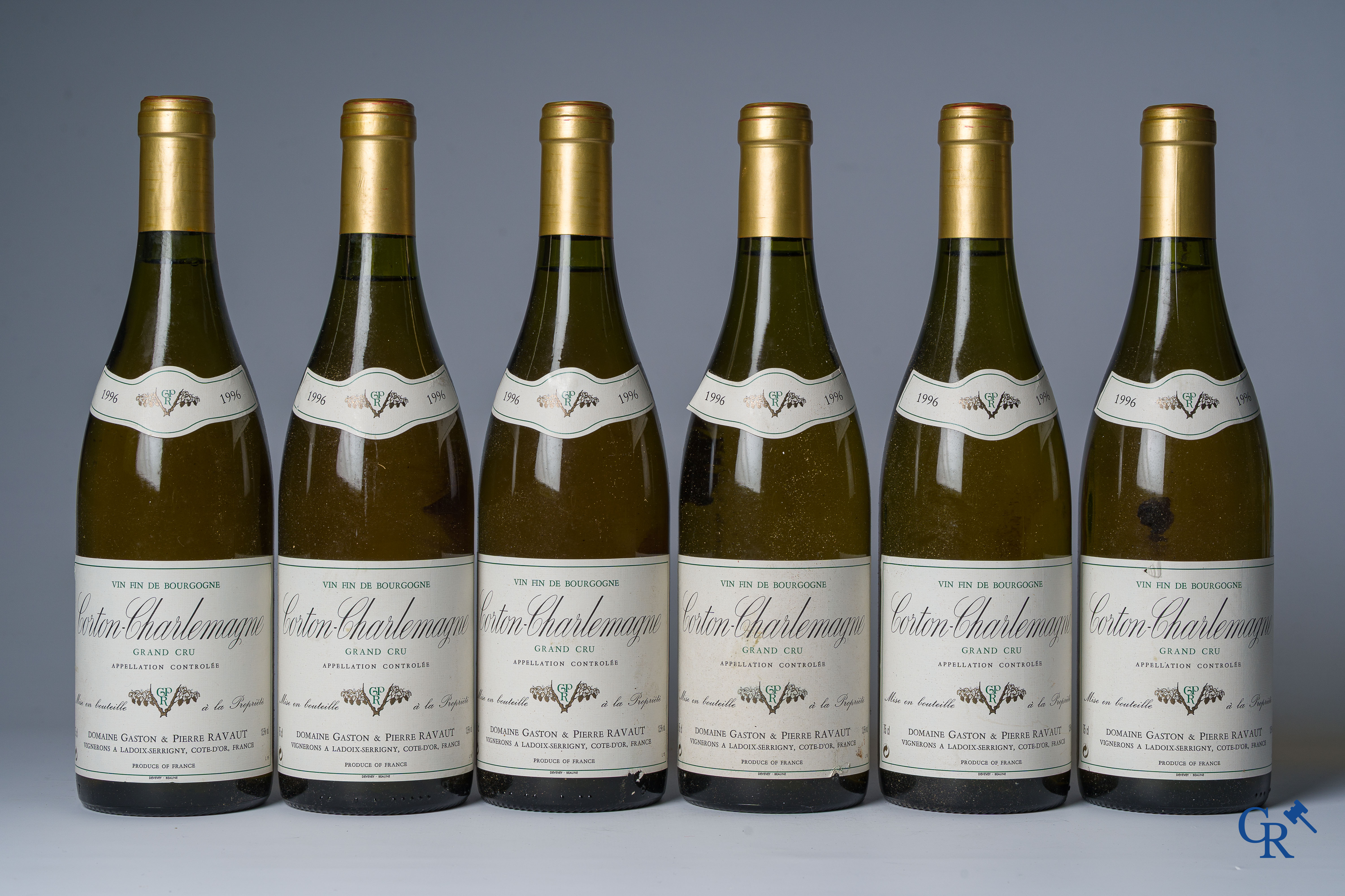 Wijnen. Corton-Charlemagne Grand Cru, 1996. Domaine Gaston & Pierre Ravaut. Bourgogne.