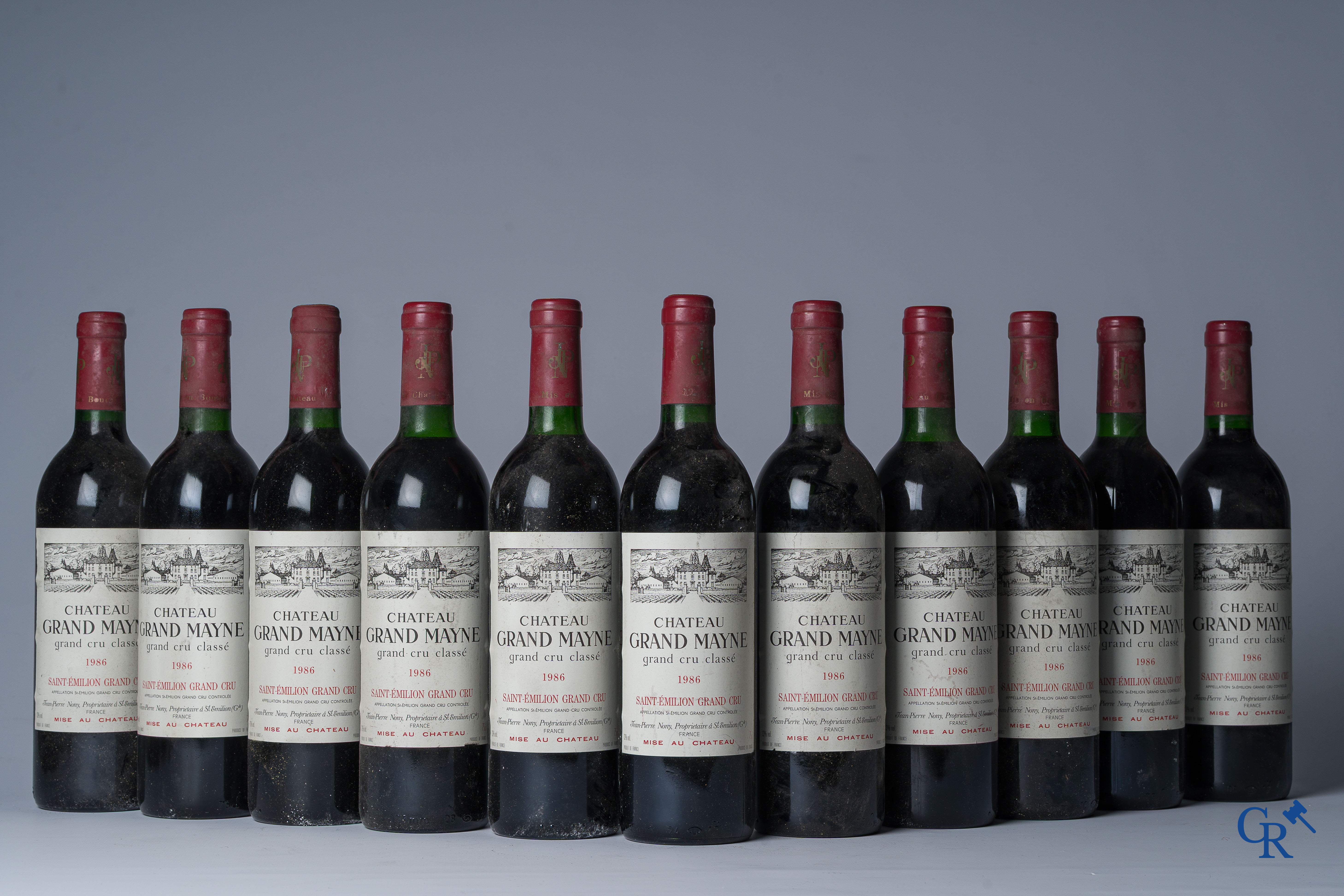 Wijnen. Château Grand Mayne 1986, Saint-Emilion Grand Cru Classé. Bordeaux.