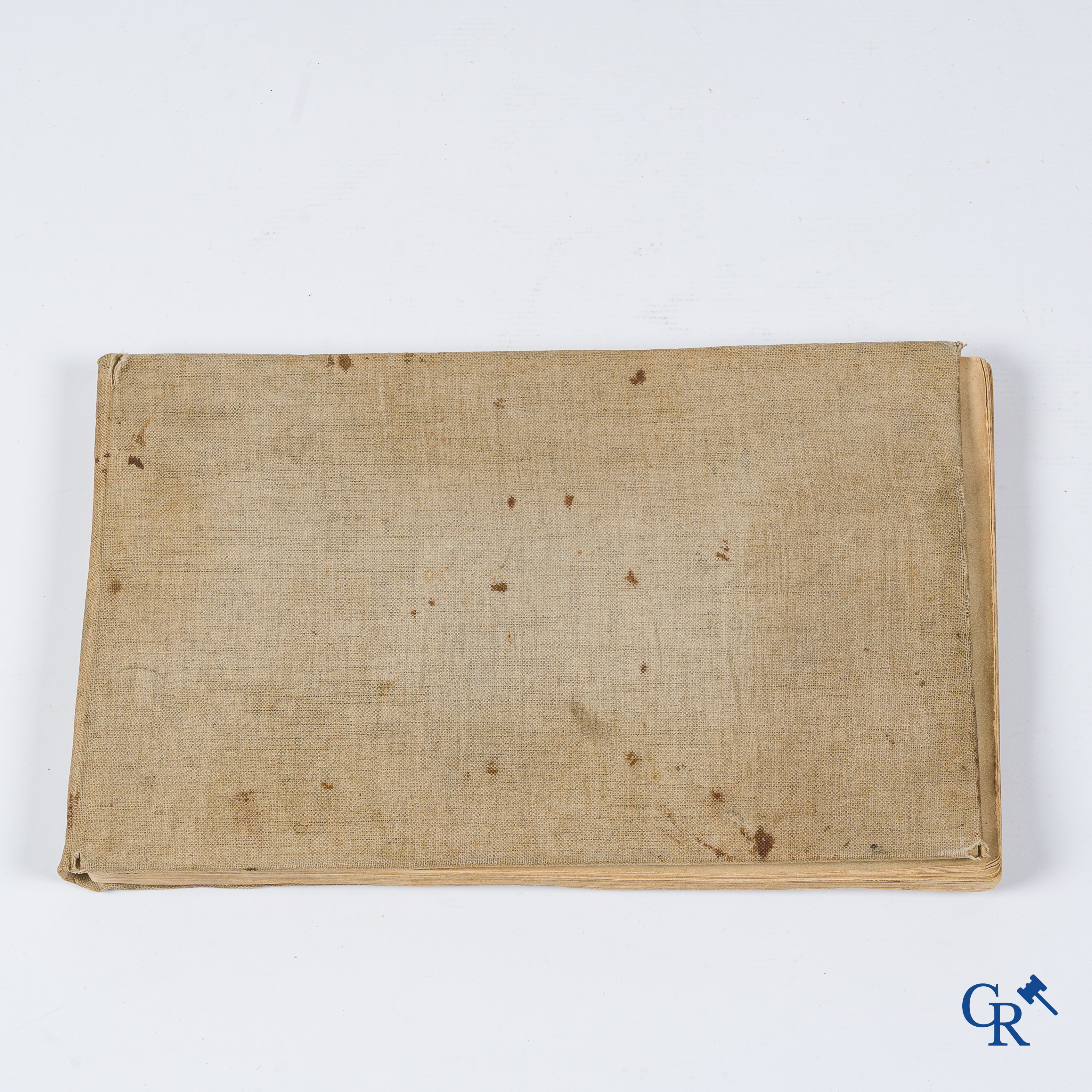 Louis Raemaekers. Schetsenboek gesigneerd Albert Collas en geadresseerd aan Harry Perry Robinson.