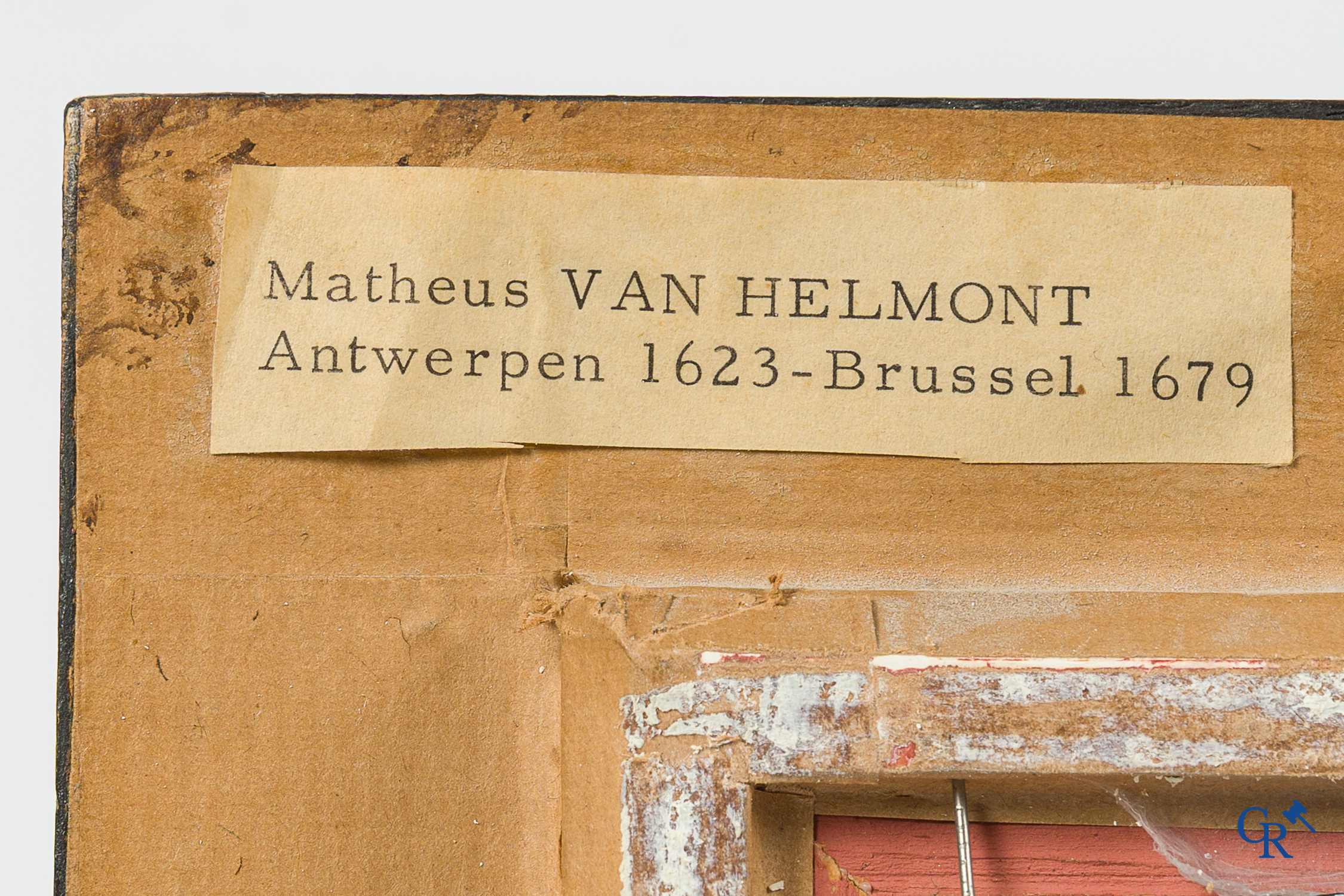 Matheus van Helmont (1623-1679) (Naar) Pendant, olie op paneel.