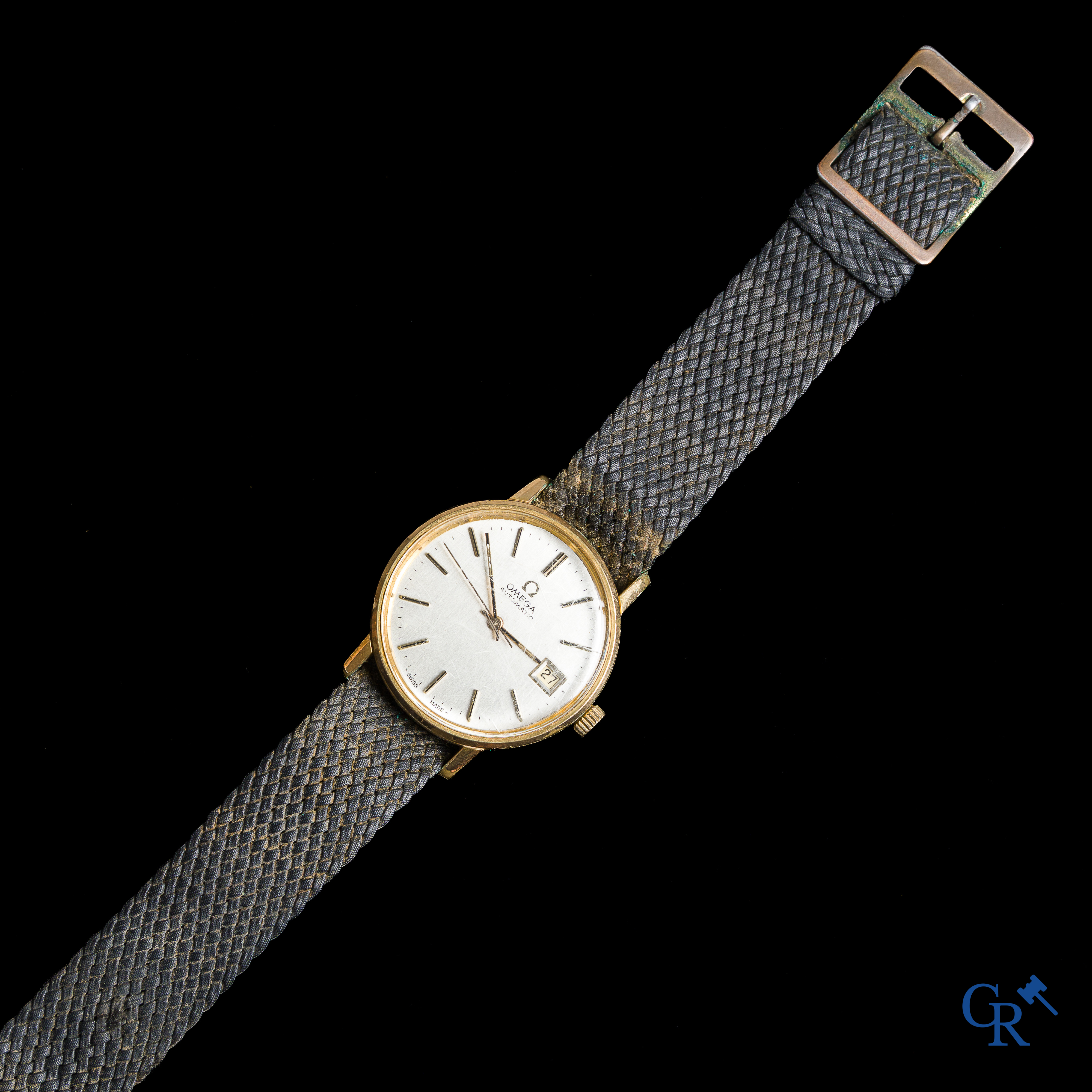 Uurwerken. Heren polshorloge Omega Automatic. Zwitsers werk.