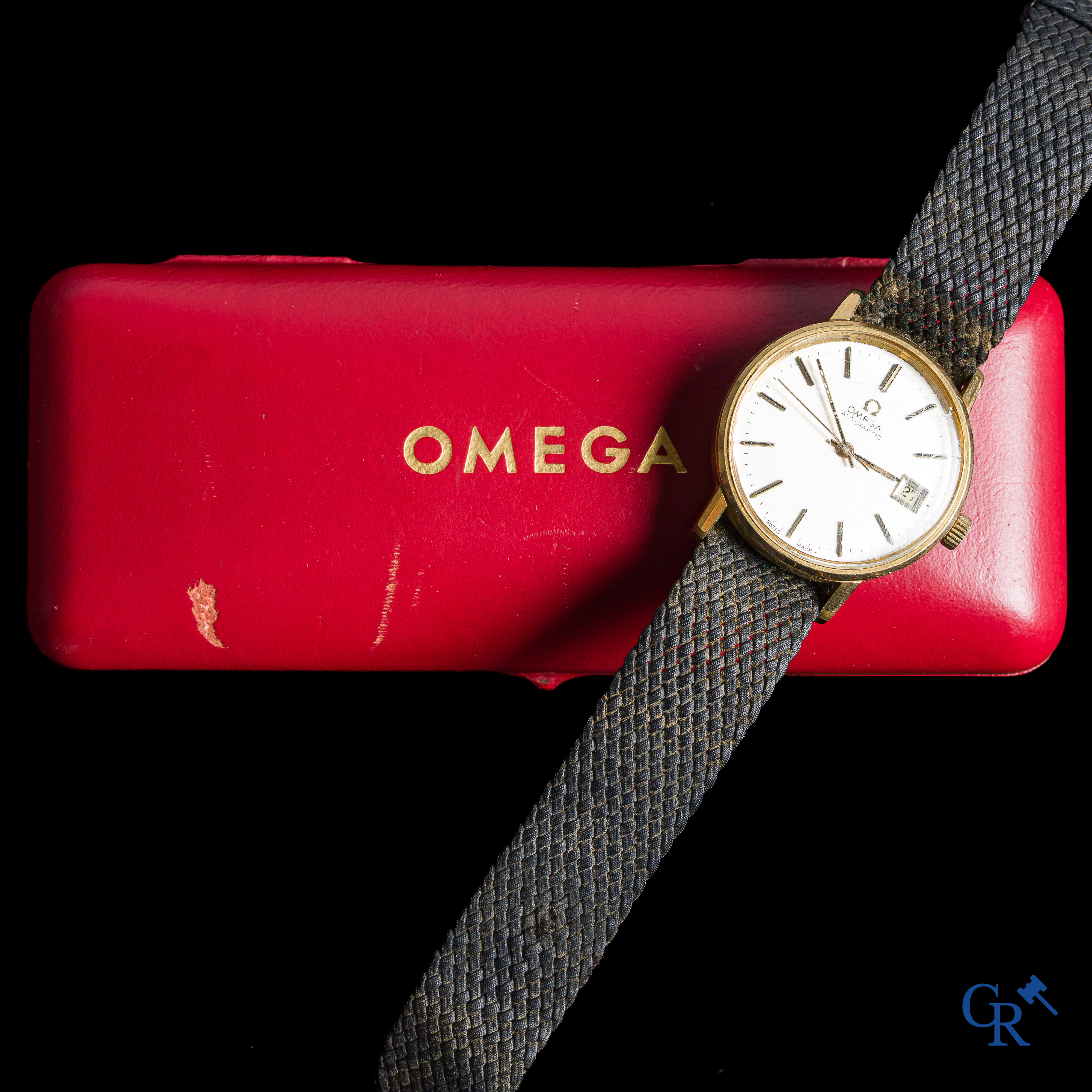 Uurwerken. Heren polshorloge Omega Automatic. Zwitsers werk.