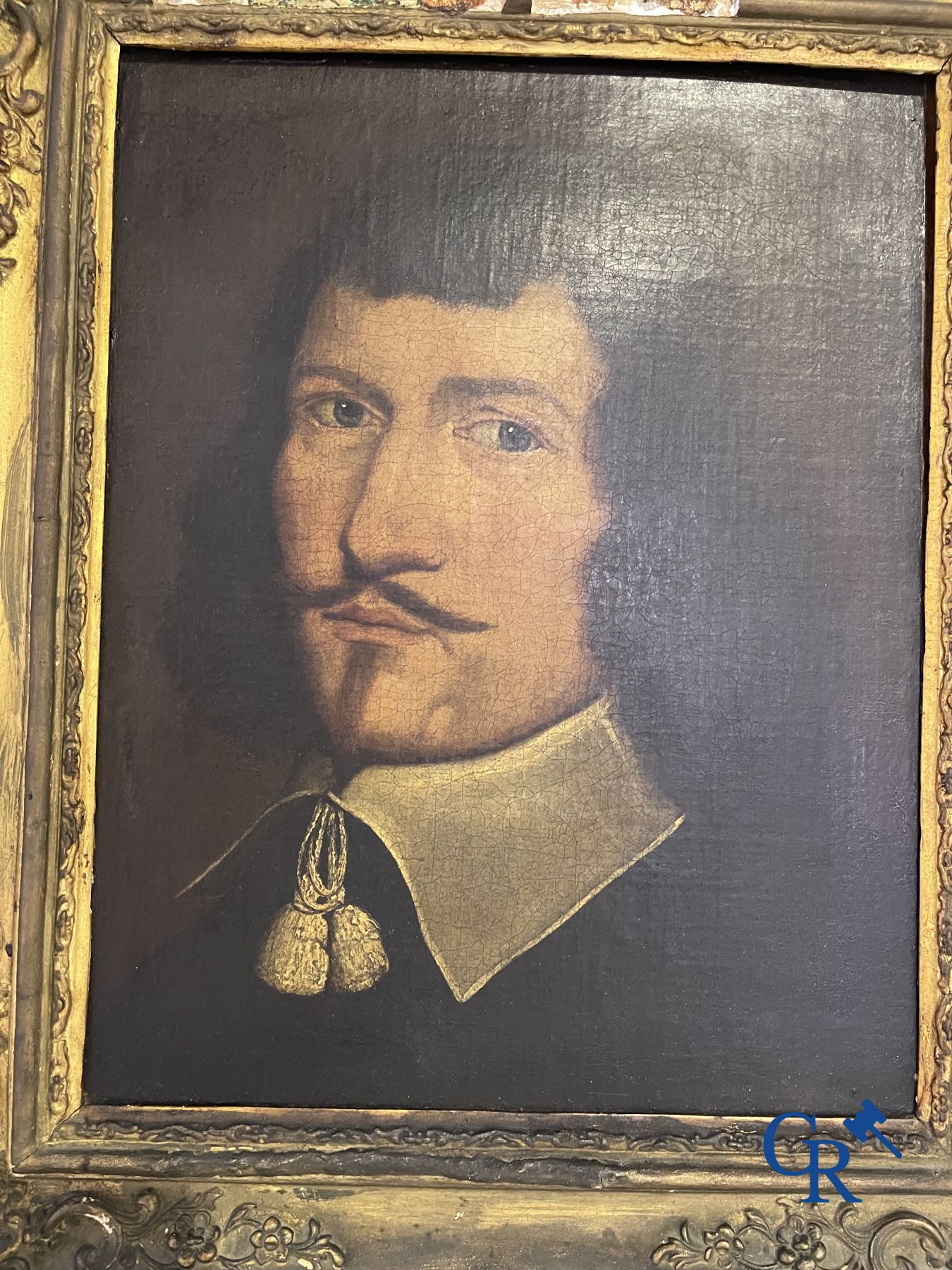 Painting: 17th century portrait painting of a nobleman.