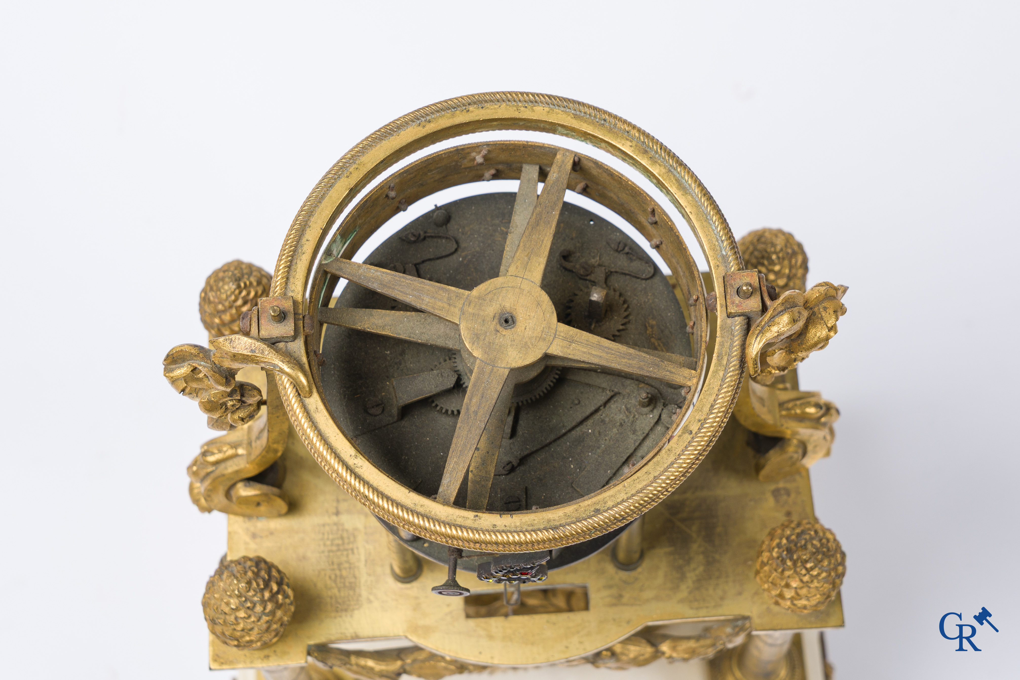 Jean-Antoine Lépine (1720-1814) Horloger du Roi à Paris. Pendule portique "Au temple de l'amour". LXVI-tijdperk.