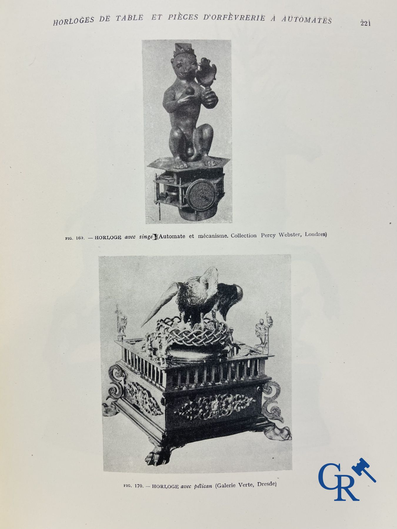 Automaten. Zeldzame uitgave van "Le monde des automates." Alfred Chapuis et Edouard Gélis. Paris 1928.