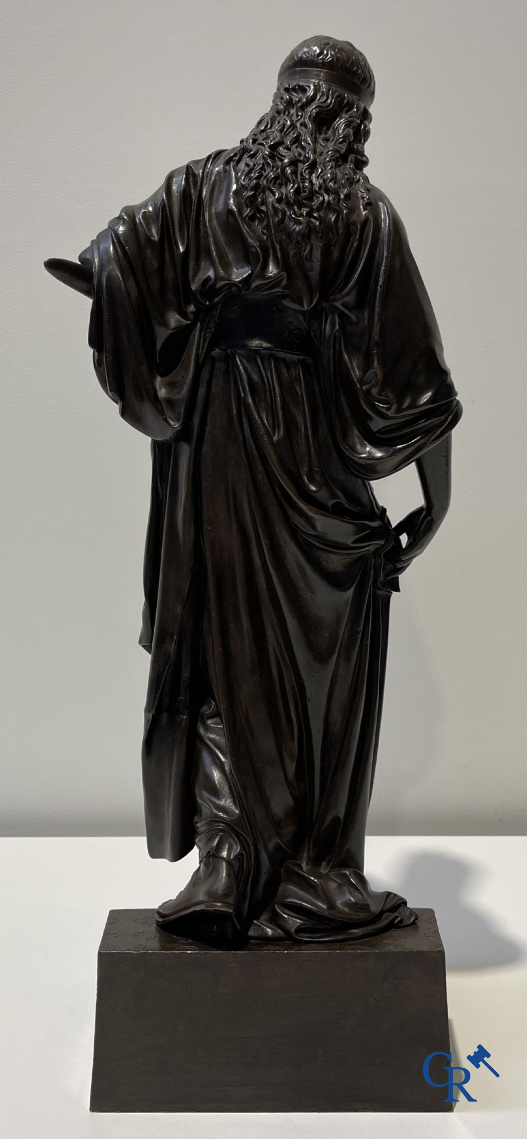 Henry Etienne Dumaige (1830-1888) Salomé, statue en bronze représentant une femme orientale. XIXe siècle.