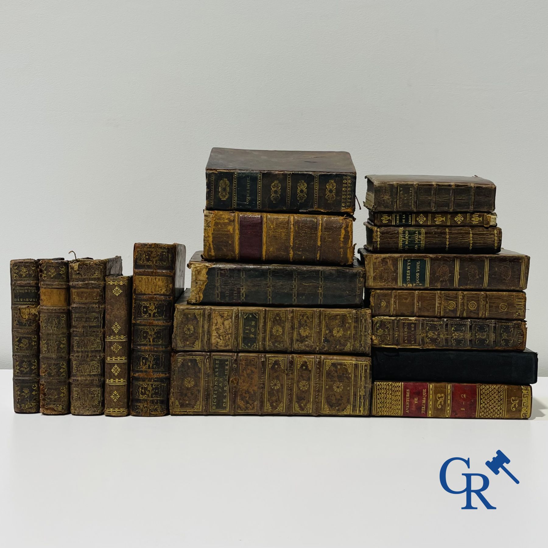 Early printed books: An interesting lot with various antique books. 17th-18th-19th century. (18 volumes)