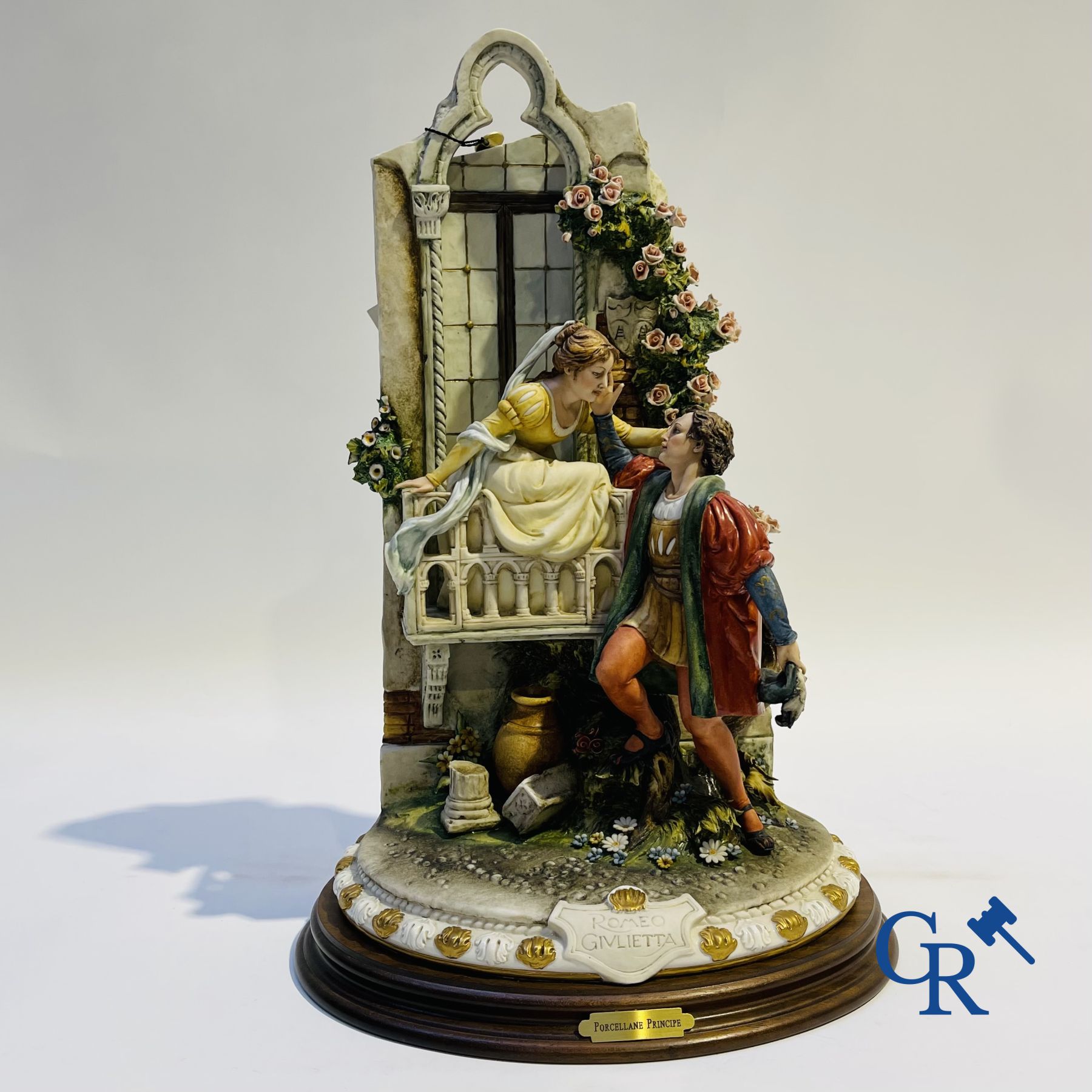 Porcelaine: Capodimonte: Luciano Cazzola: Romeo & Giulietta.