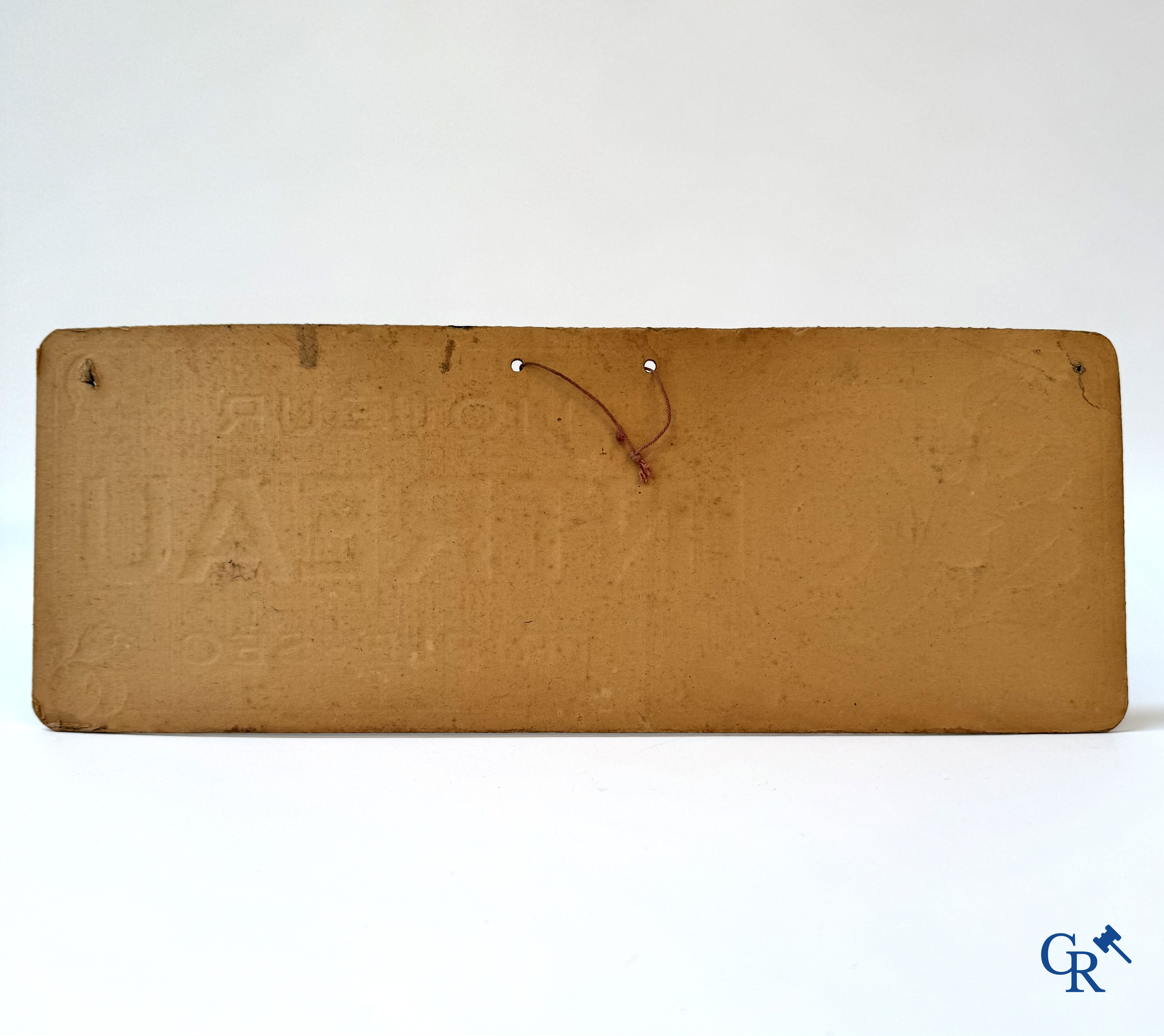 Liqueur Cointreau, Publiciteit gedrukt op hard karton voor Cointreau triple-sec. Jaren 20.