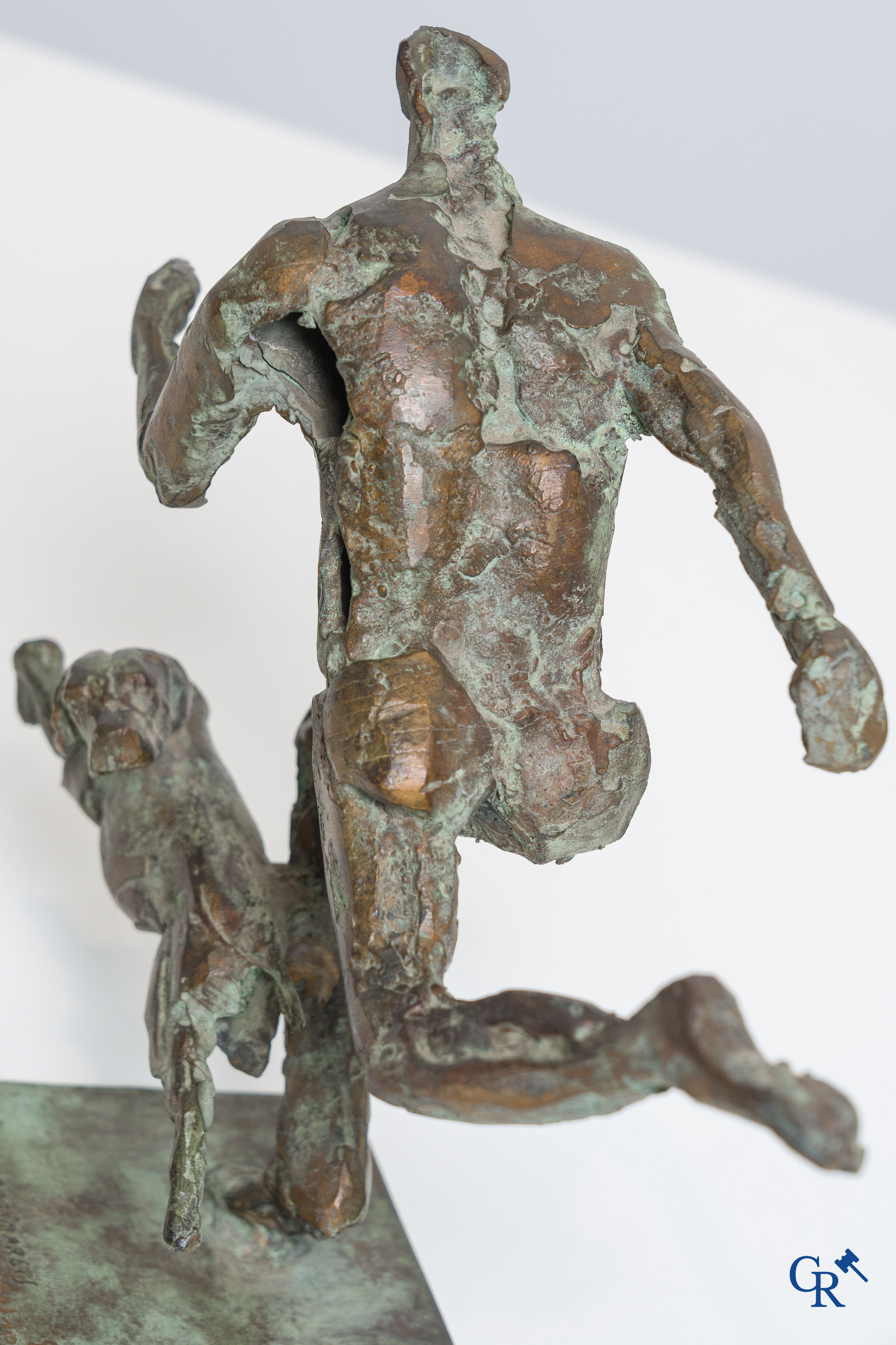 Jan Desmarets (*): Bronzen sculptuur genummerd 88/100. Gesigneerd J. Desmarets.