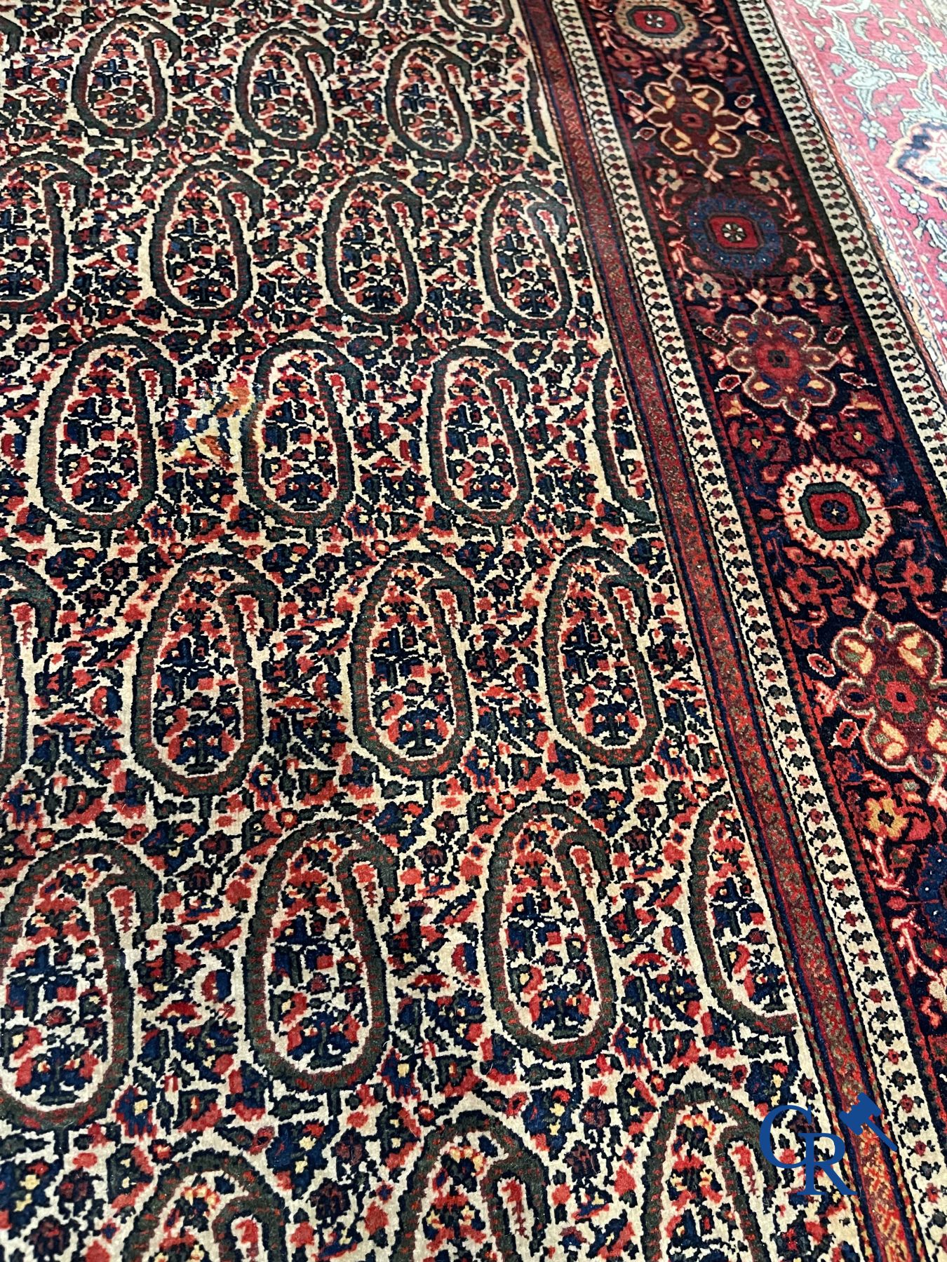 Oriental carpets: Antique oriental carpet.