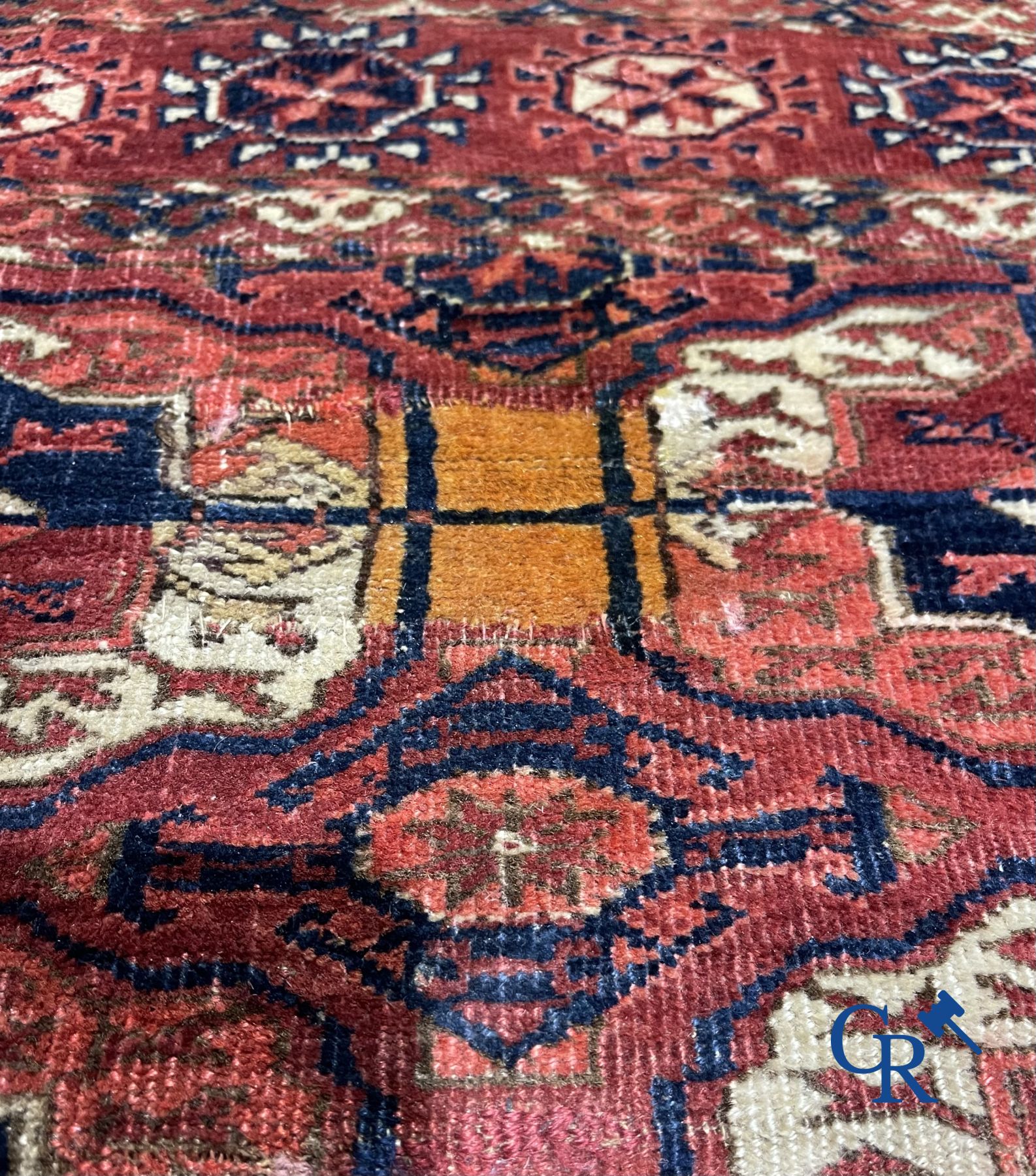 Oriental carpets: Tekke. Antique oriental carpet.