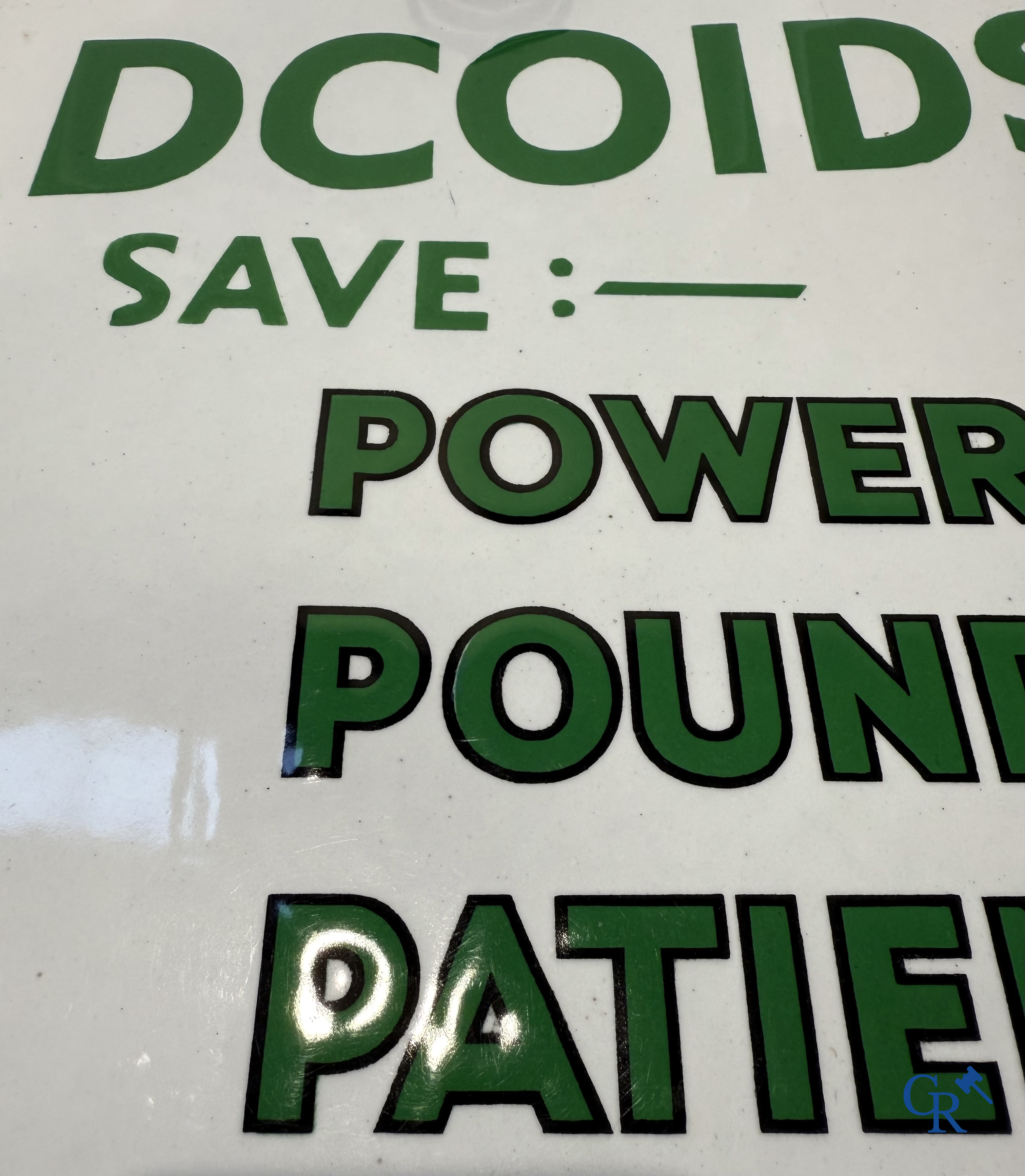 Duckham's Motor Oil. "Best in the World" Prachtig geëmailleerde reclame thermometer. Engelse makelij.