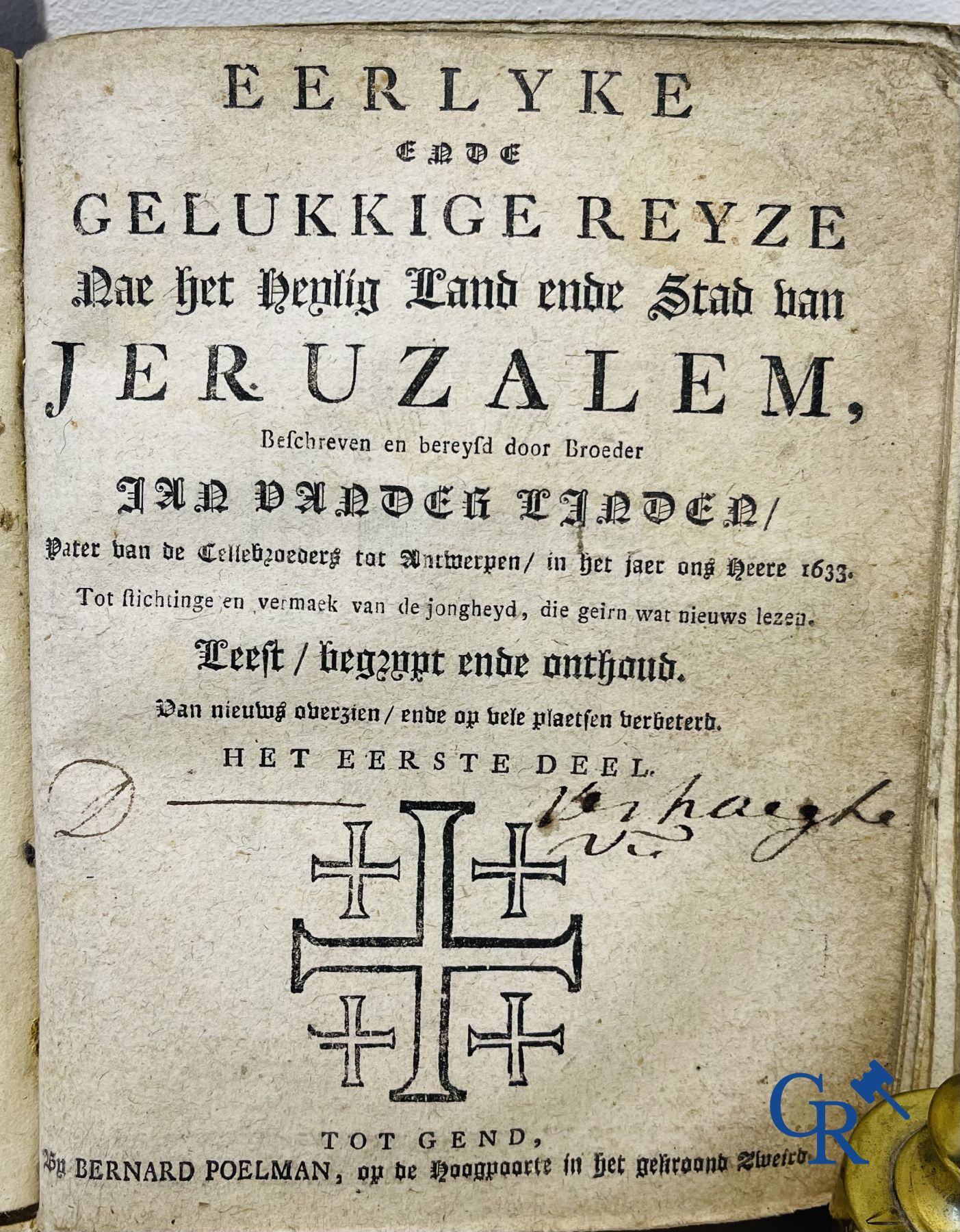 Early printed books: Book bundle, J. Begyn and Bernard Poelman in Ghent and Franciscus van Soest in Antwerp. 17th-18th century.