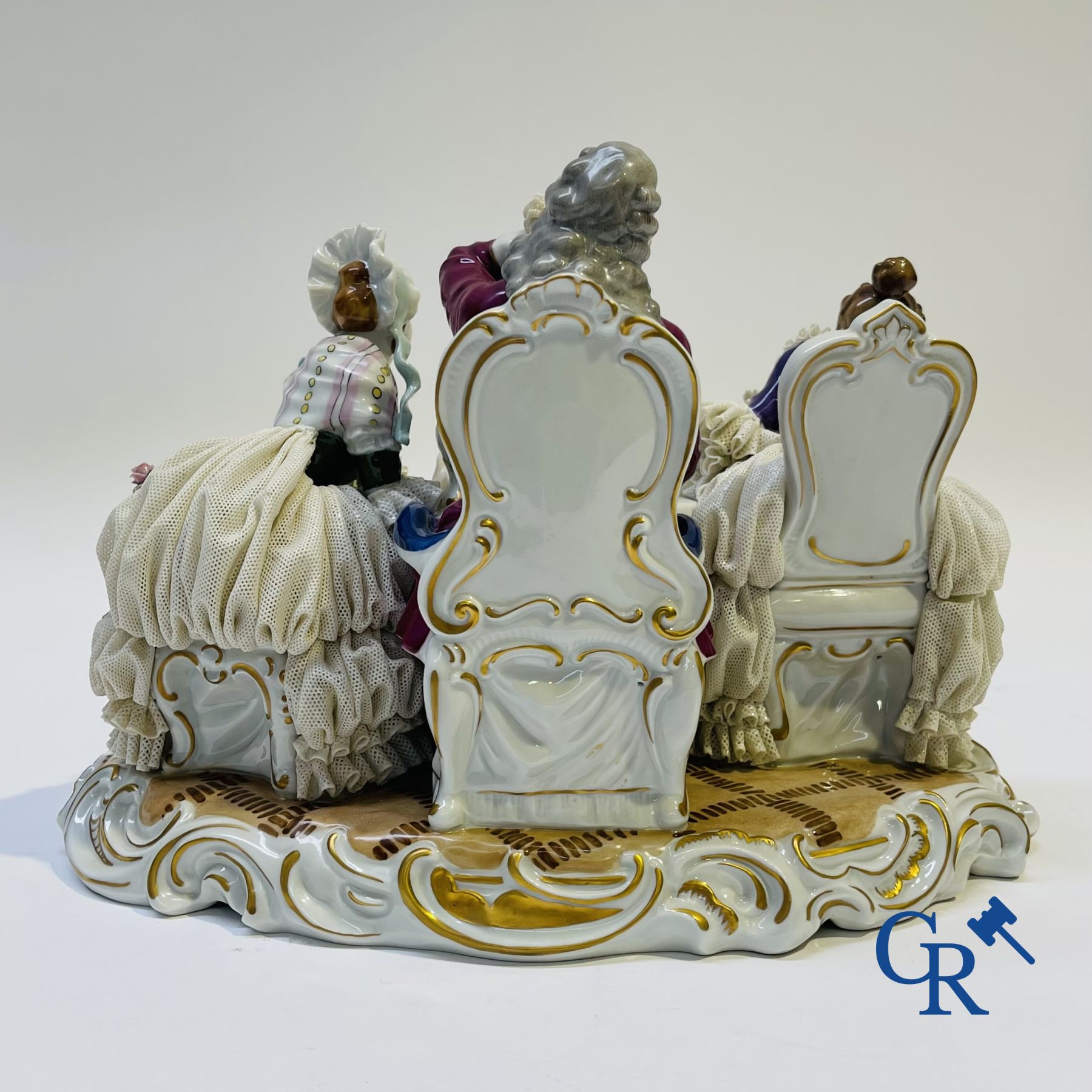 Porcelaine: Unterweissbach: "Au salon de thé"