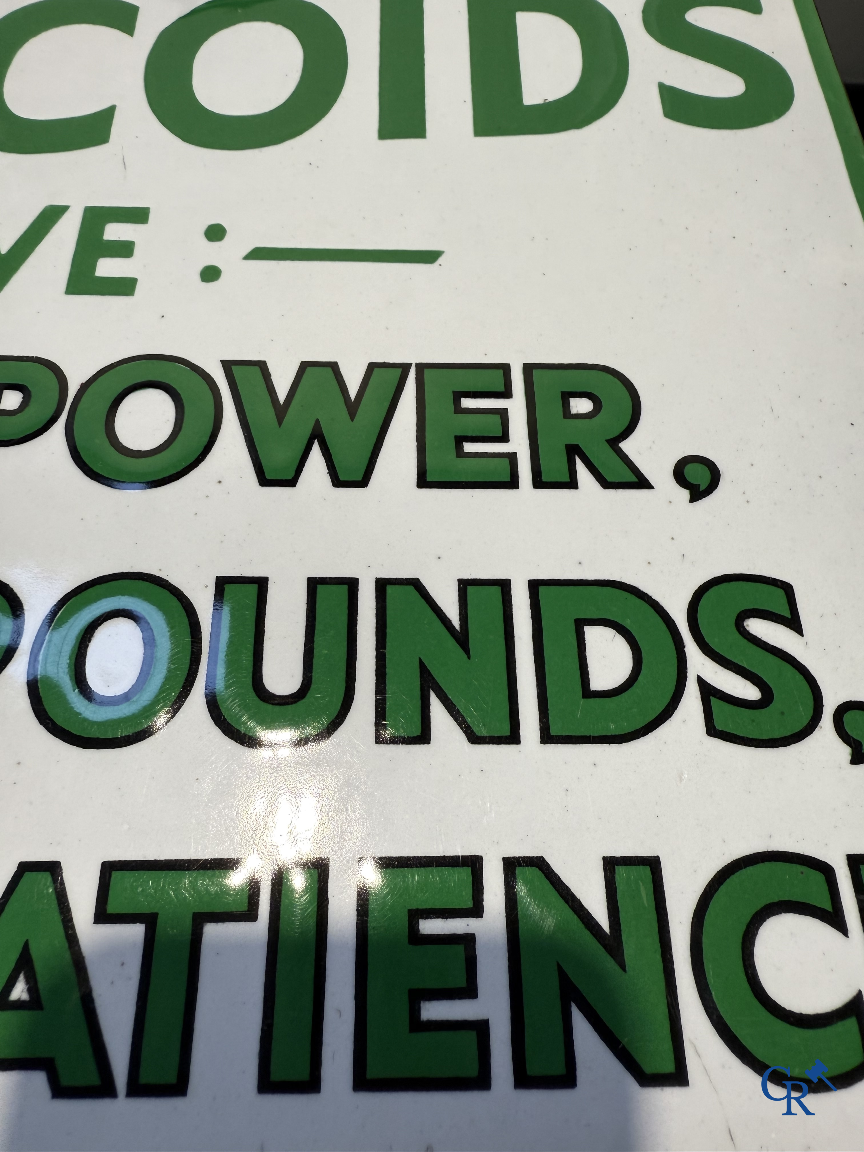 Duckham's Motor Oil. "Best in the World" Prachtig geëmailleerde reclame thermometer. Engelse makelij.