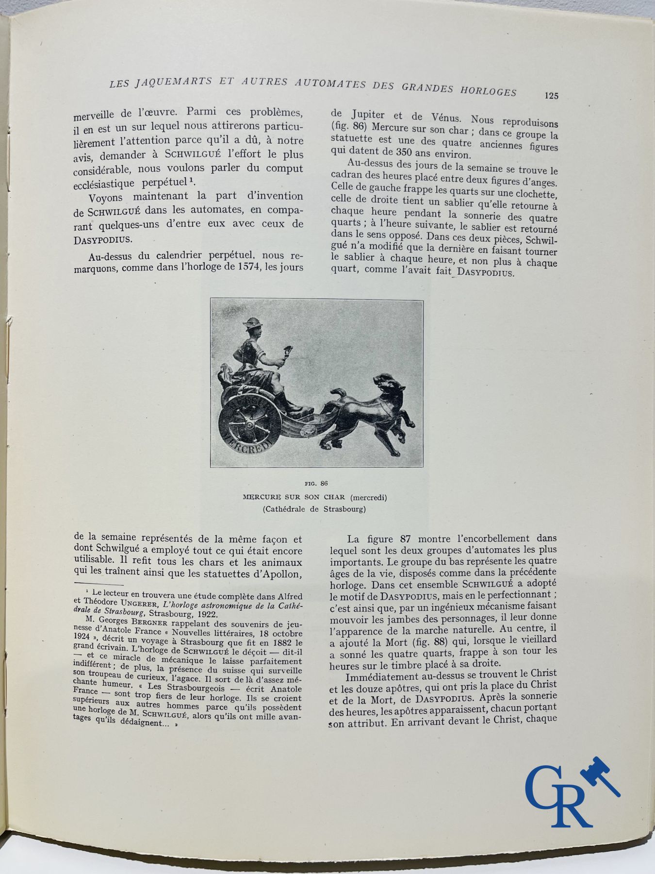 Automaten. Zeldzame uitgave van "Le monde des automates." Alfred Chapuis et Edouard Gélis. Paris 1928.