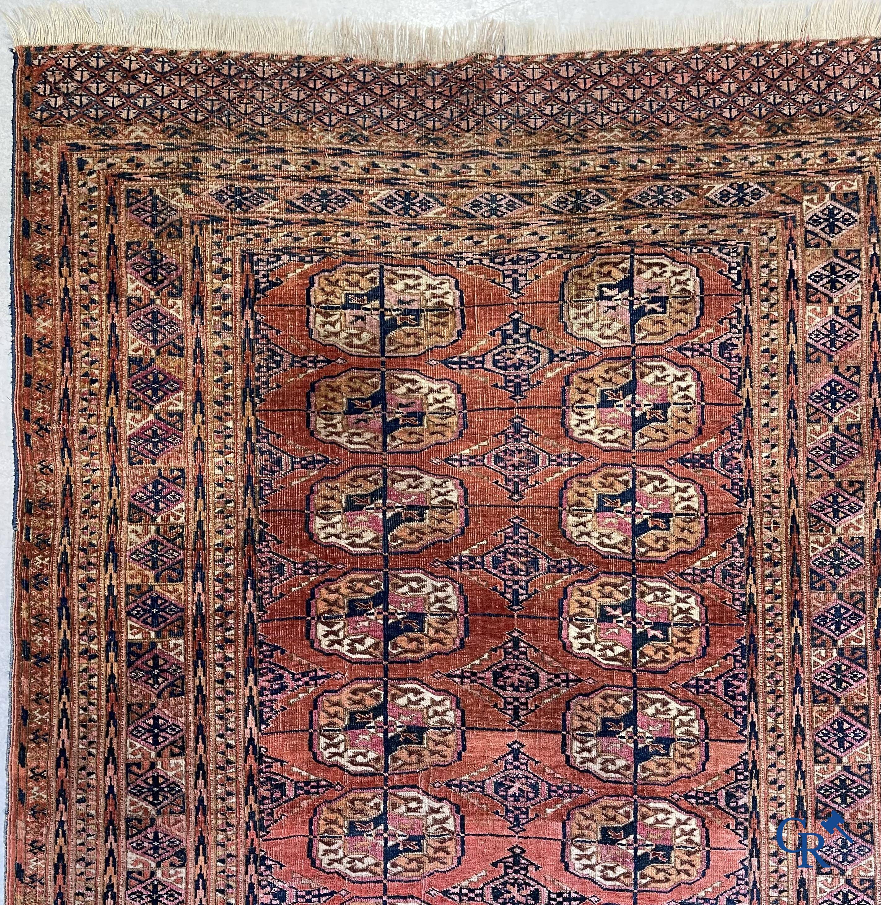 Oriental carpets, an antique oriental carpet.