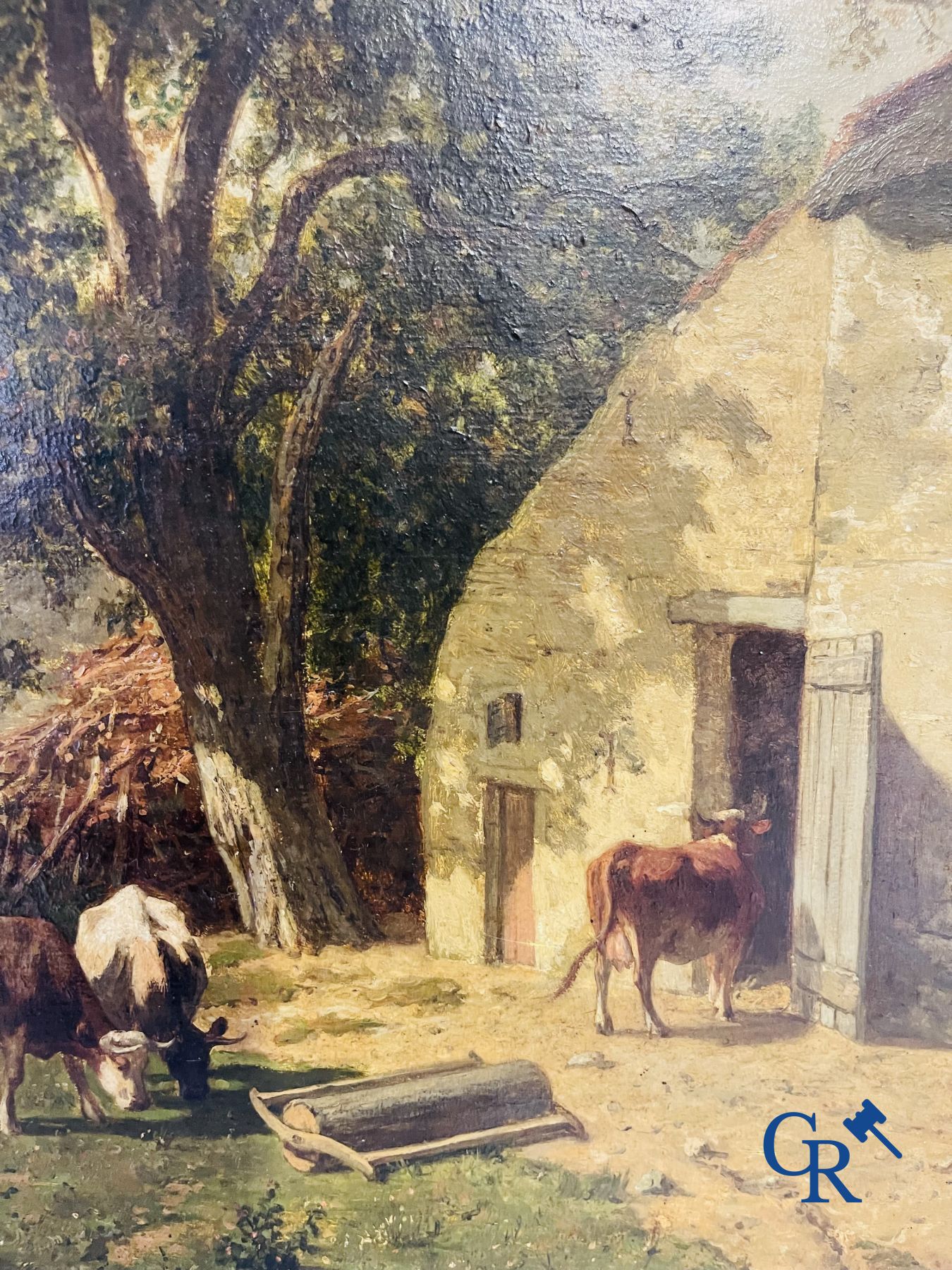 Schilderij: Frans Keelhoff (1820-1891)