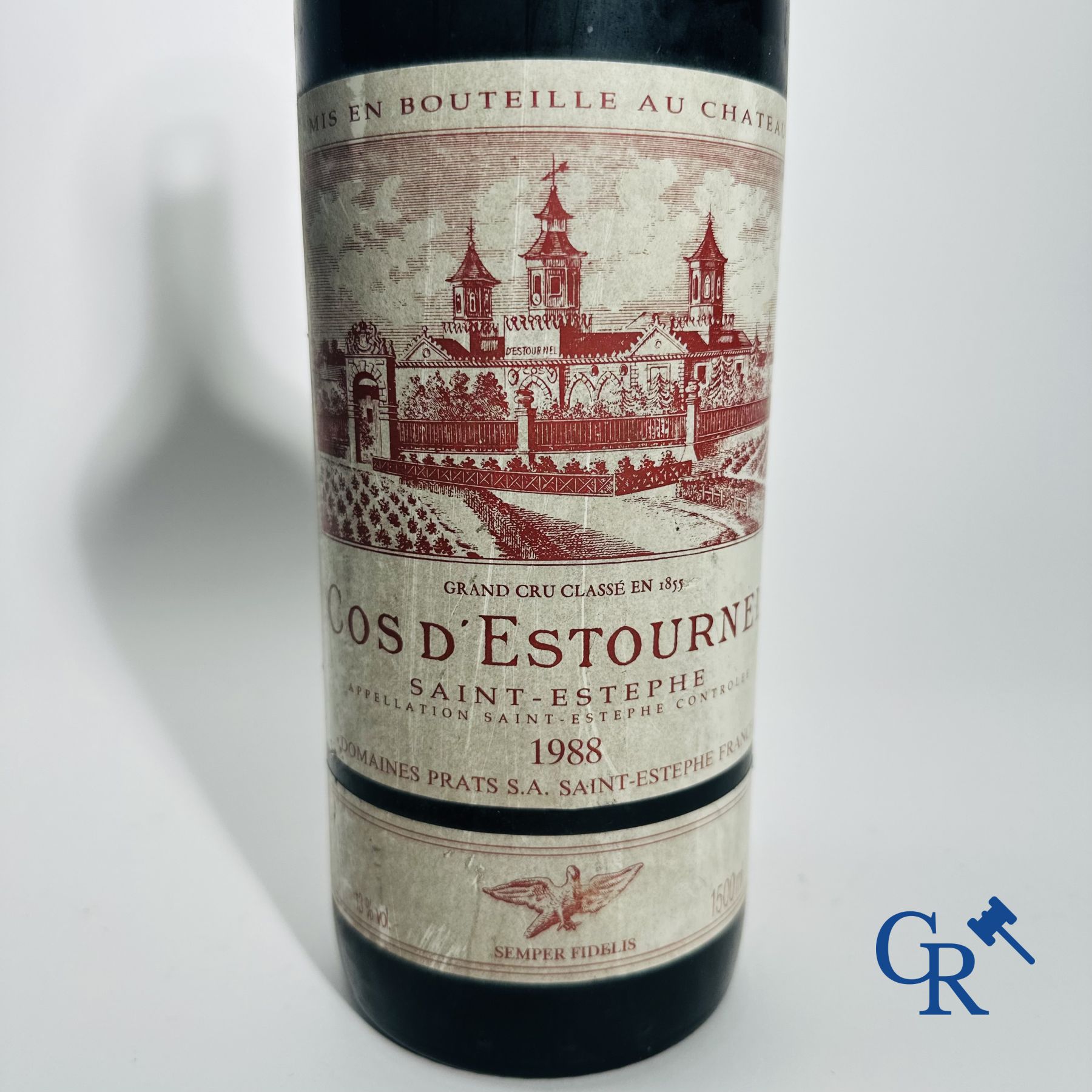 Wine - Bordeaux: Château Cos d'Estournel 1988, 1.5 l. Magnum Rouge. 2ème grand cru classé 1988. Saint-Estèphe.