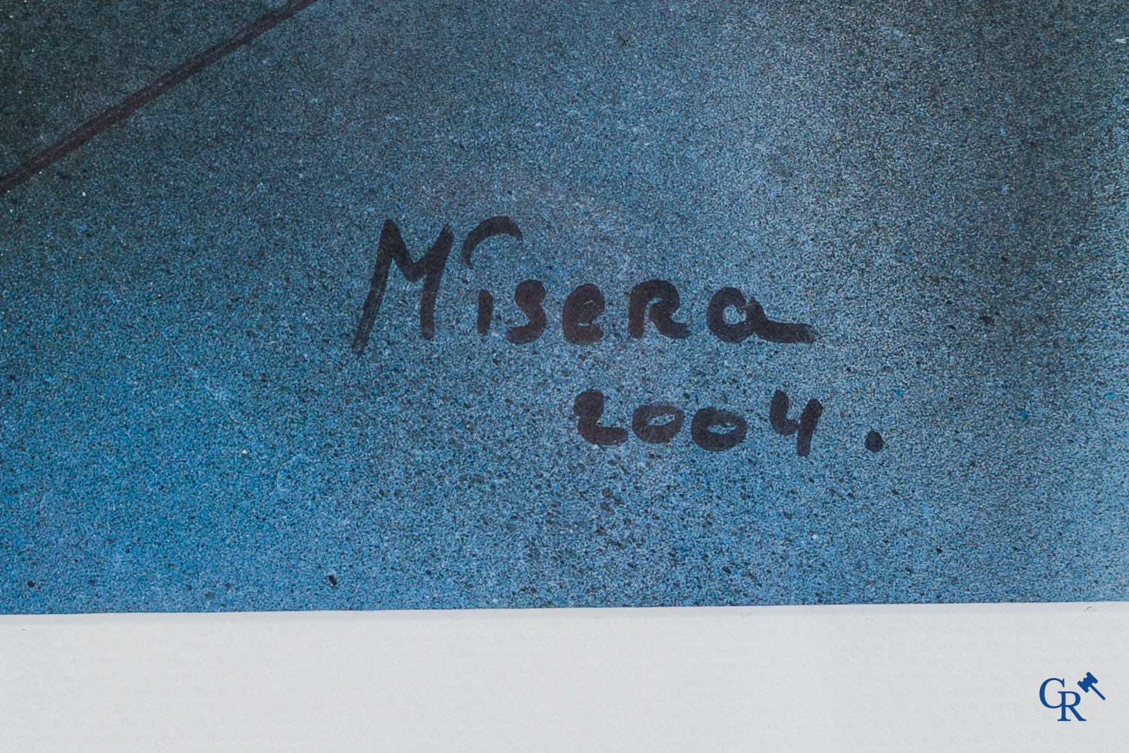 Misera, Hans Danneels. 2 works. Signed Misera 2004.