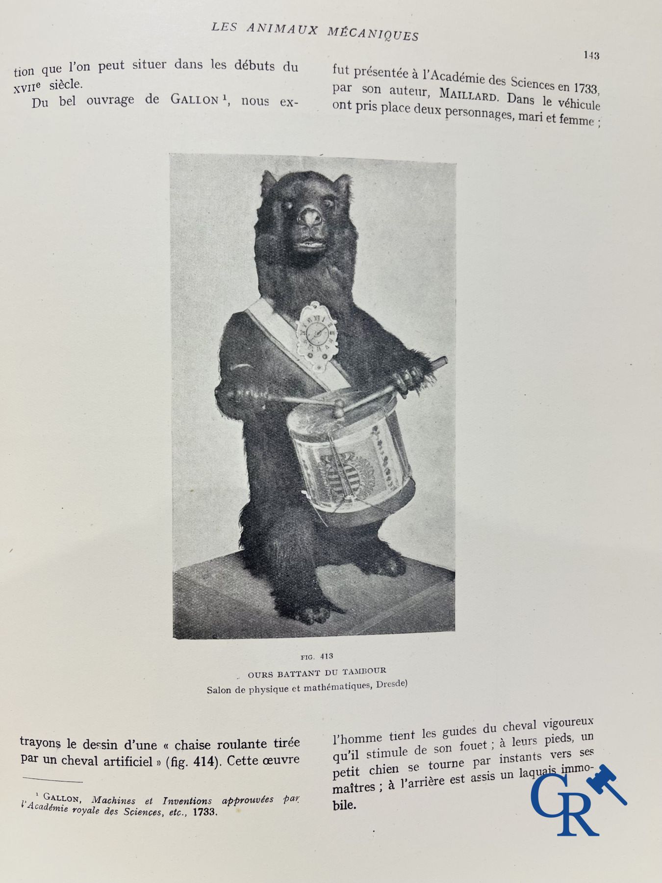 Automates. Rare edition of "Le monde des automates." Alfred Chapuis et Edouard Gélis. Paris 1928.