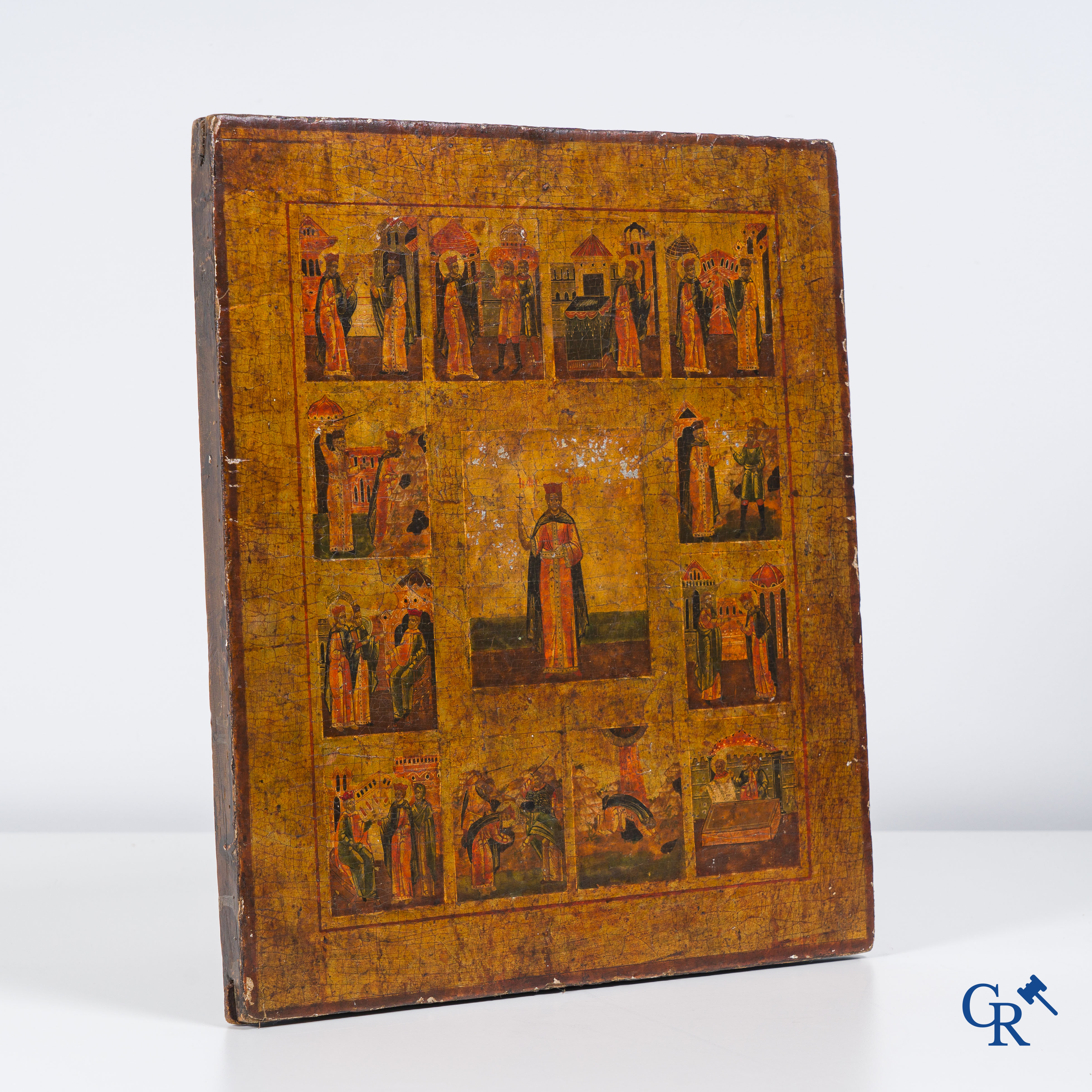 Russian work: Icon, 18th-19th century.