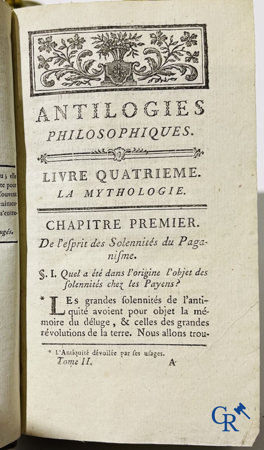 Early printed books: Abbé de Fontenay (4 volumes) 1774 and Les oeuvres de monsieur de Crébillon (3 volumes) 1754.