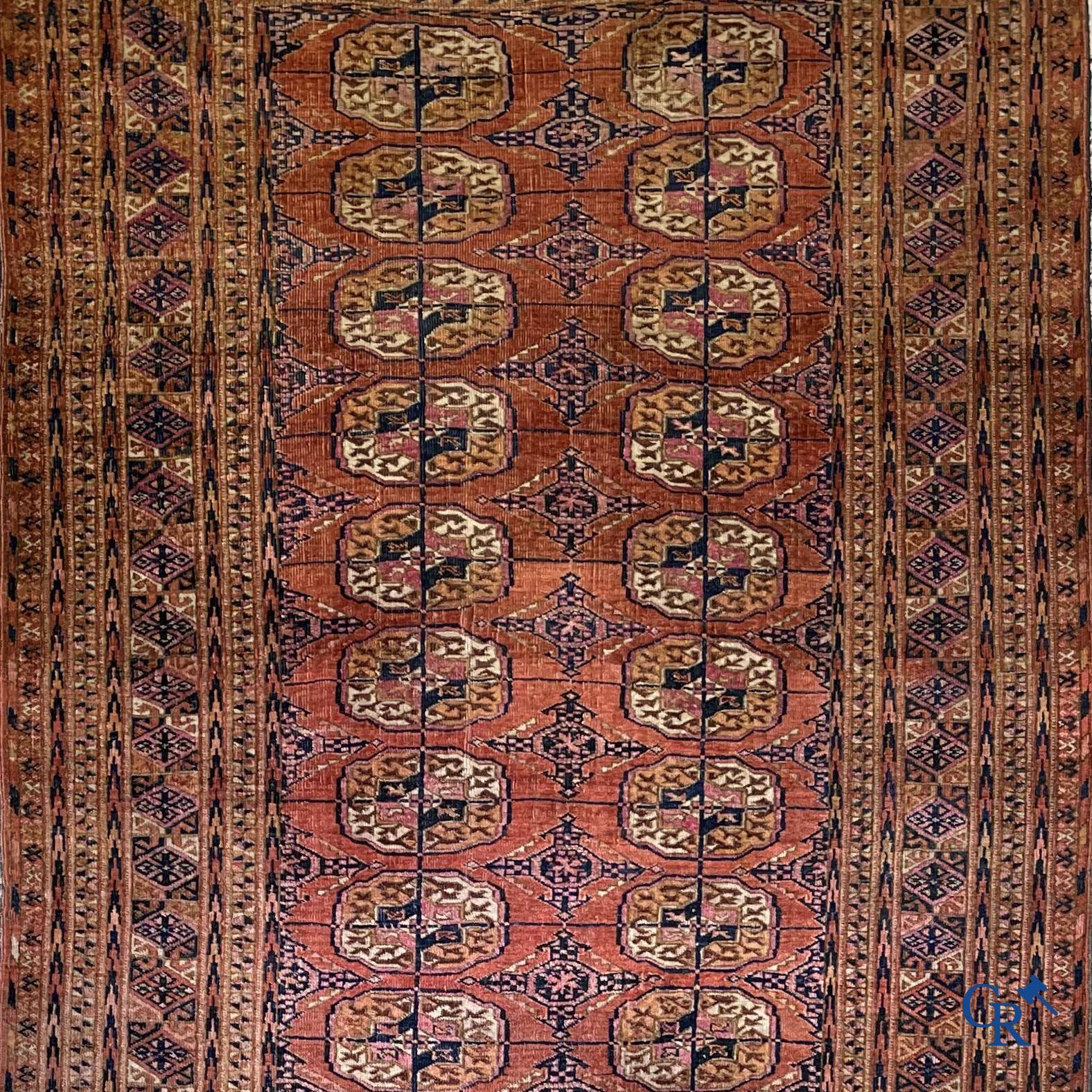 Oriental carpets, an antique oriental carpet.