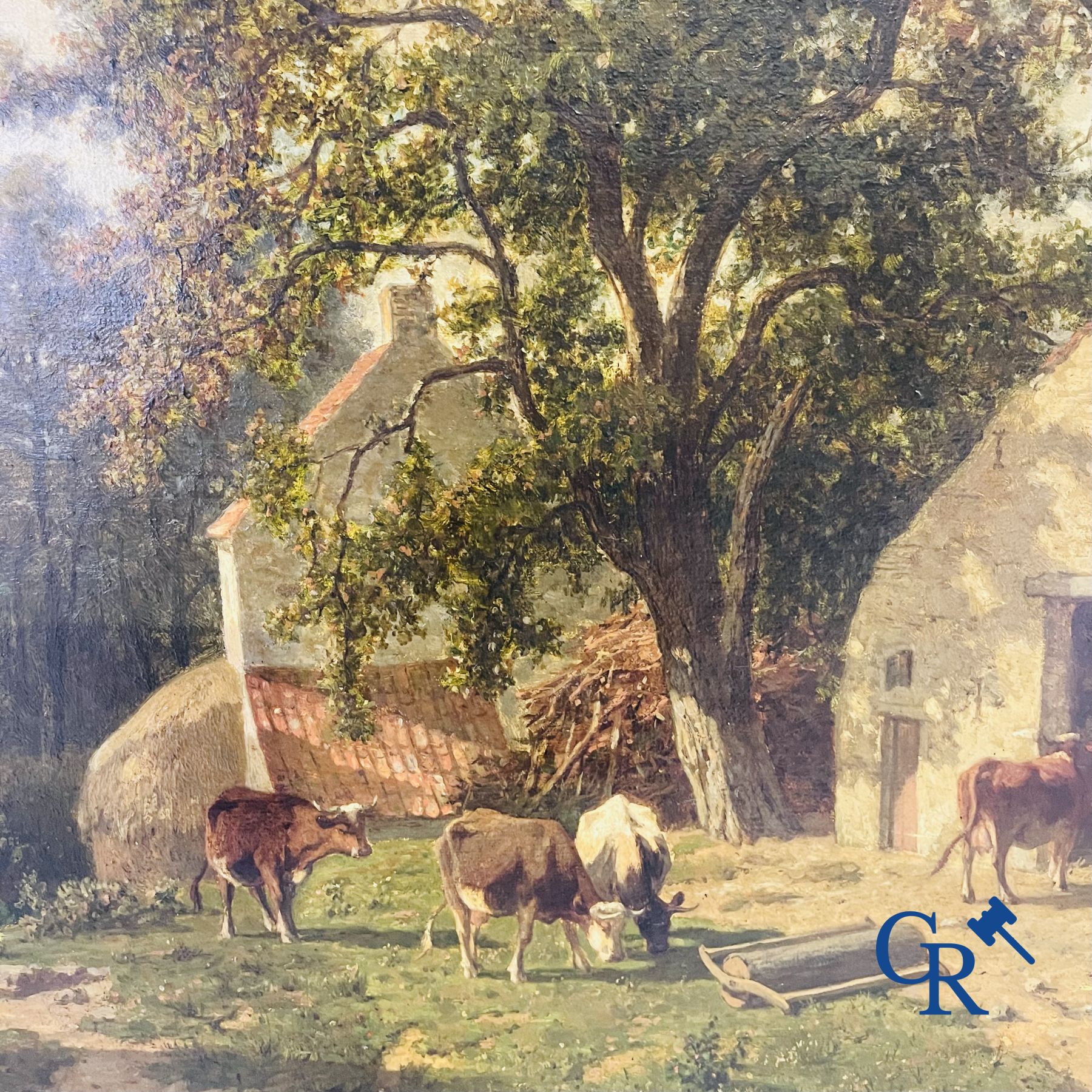 Schilderij: Frans Keelhoff (1820-1891)