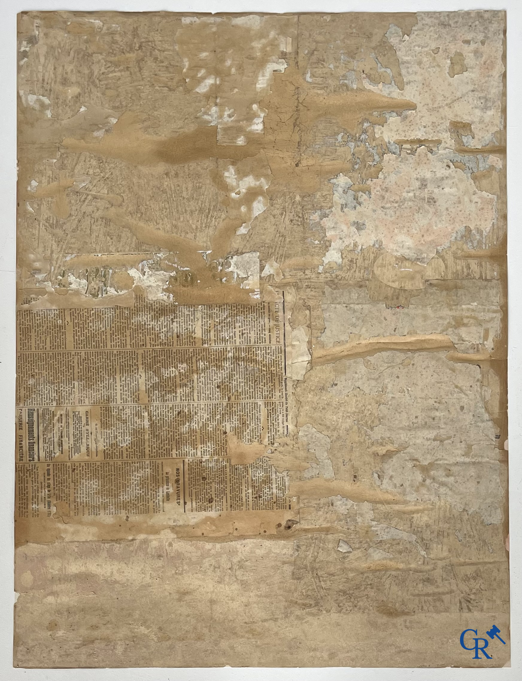 Léon Hingre (1860-1926) Pneu Vélo Michelin. Prachtige affiche voor fietsbanden Michelin. Circa 1910.