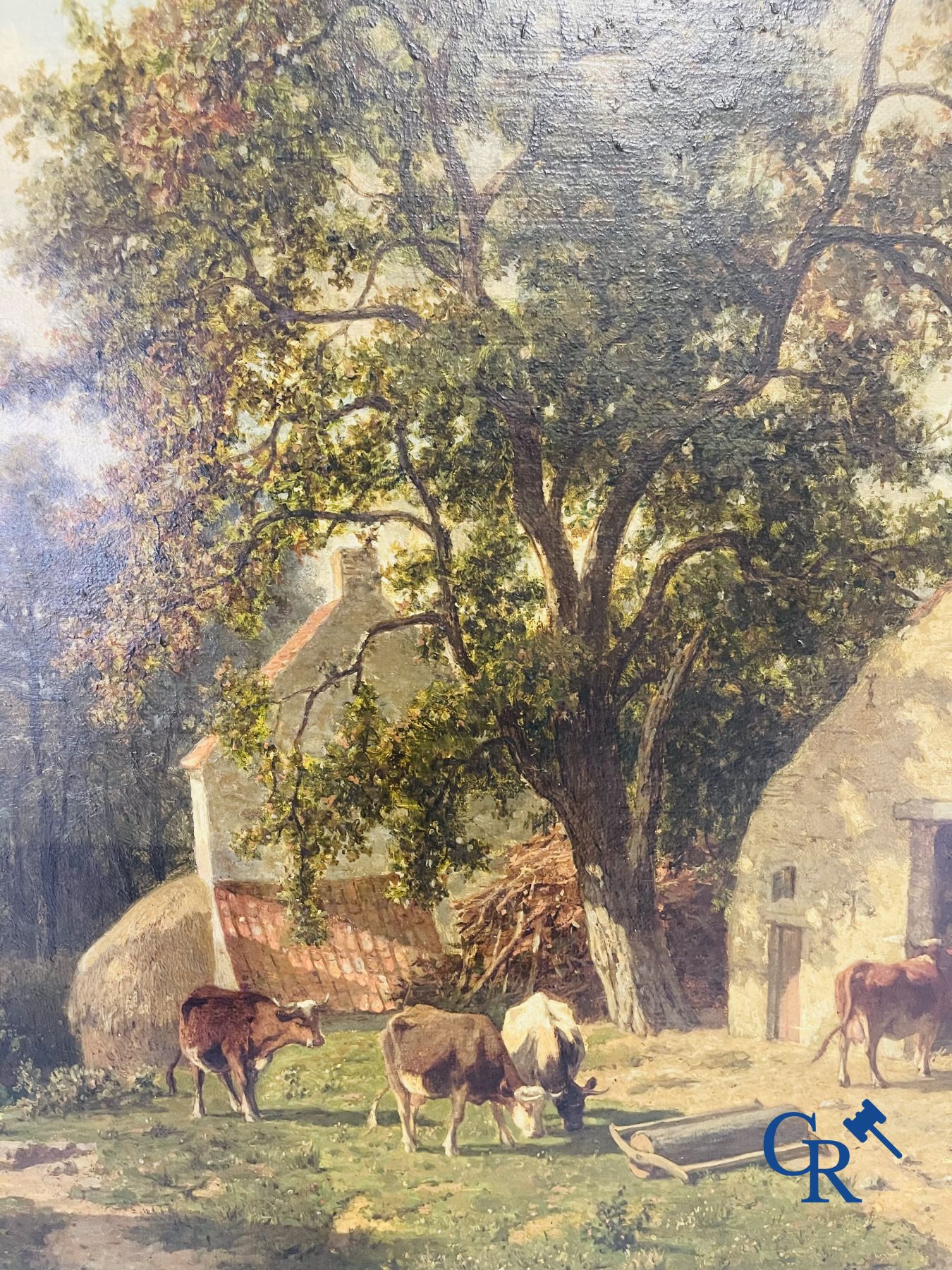 Schilderij: Frans Keelhoff (1820-1891)