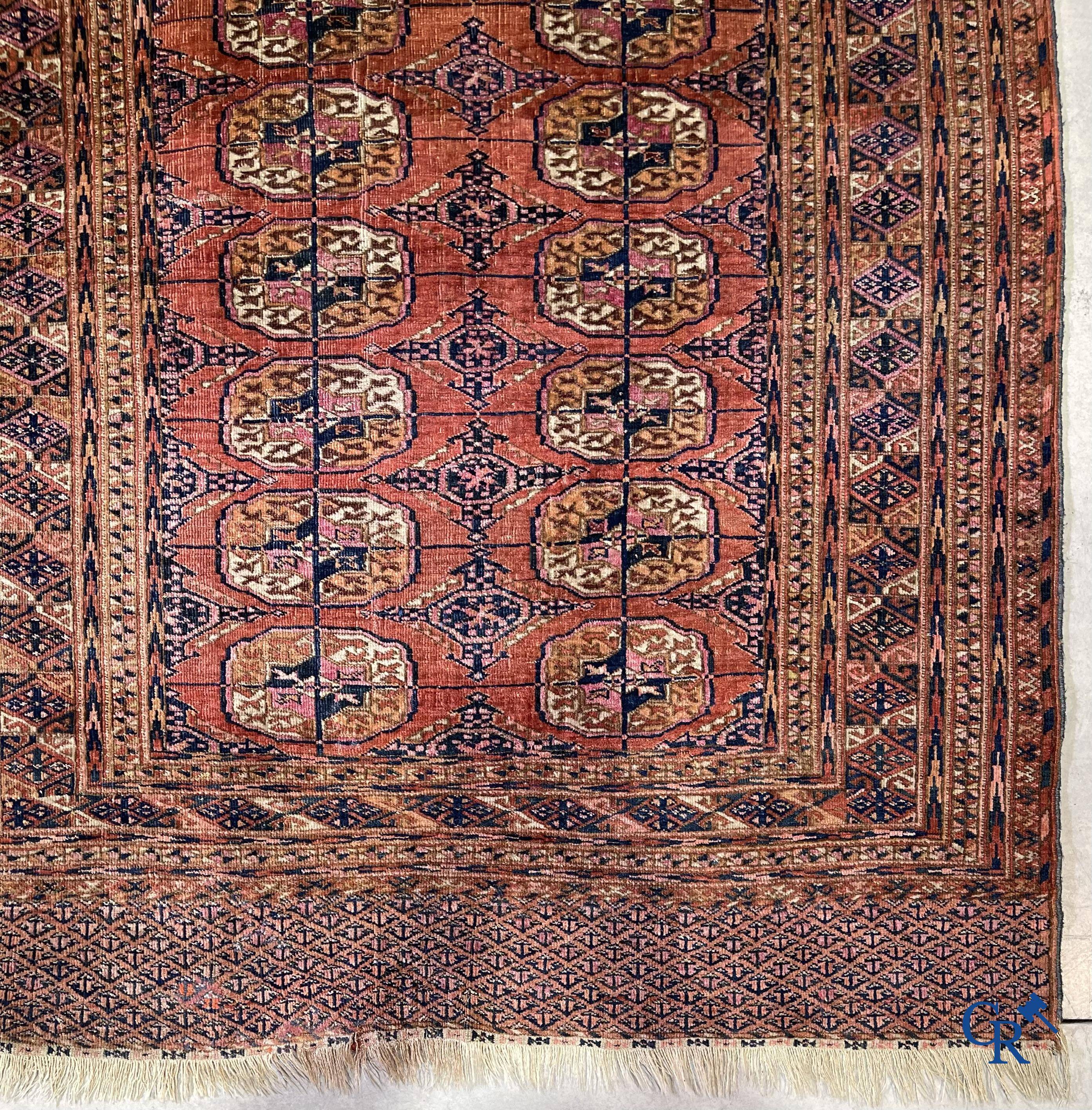 Oriental carpets, an antique oriental carpet.