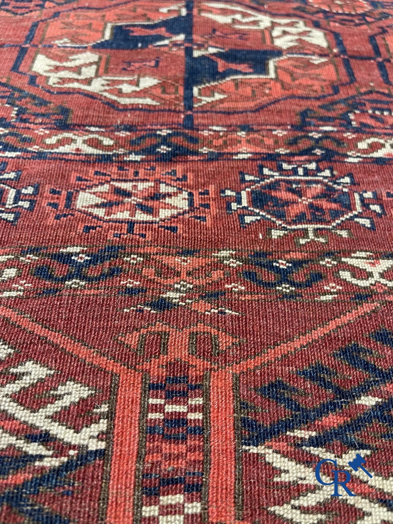 Oriental carpets: Tekke. Antique oriental carpet.