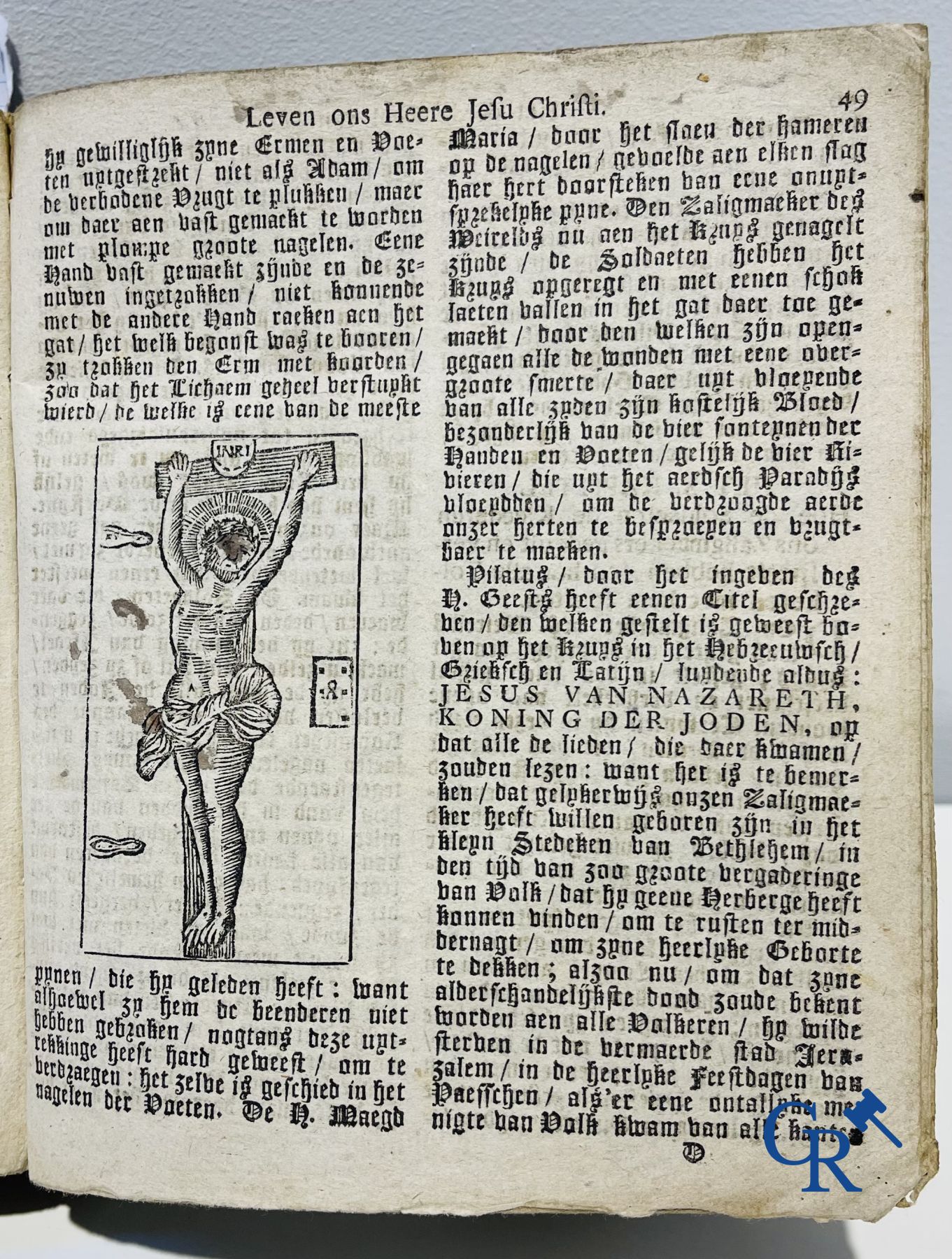 Early printed books: Book bundle, J. Begyn and Bernard Poelman in Ghent and Franciscus van Soest in Antwerp. 17th-18th century.