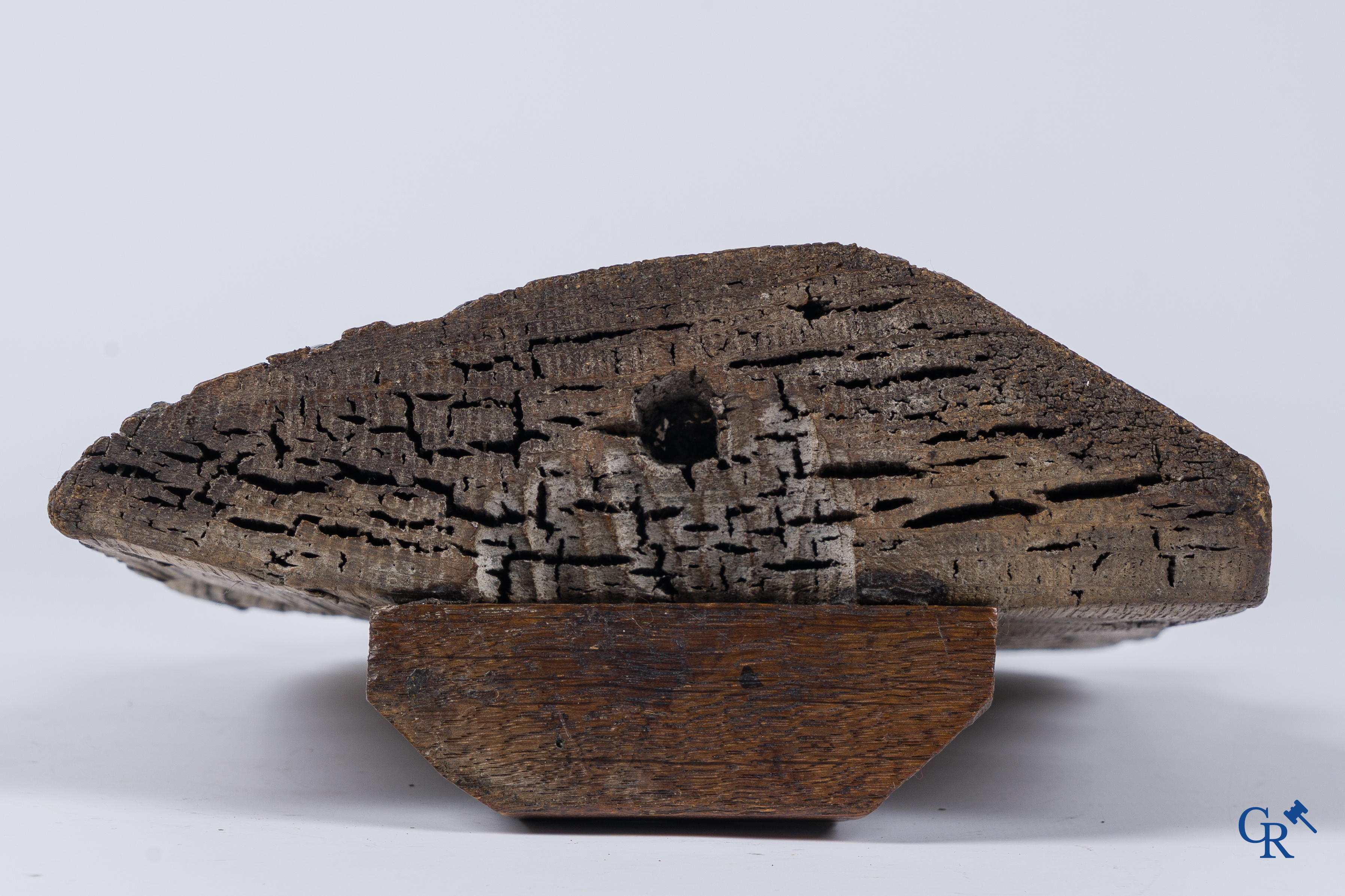 Retabelfragment, De Kruisafname, eikenhout. 16e eeuw.