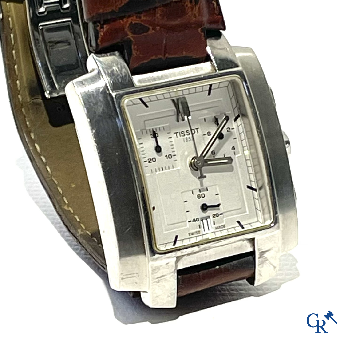 Uurwerken. Tissot heren polshorloge. Zwitsers werk.