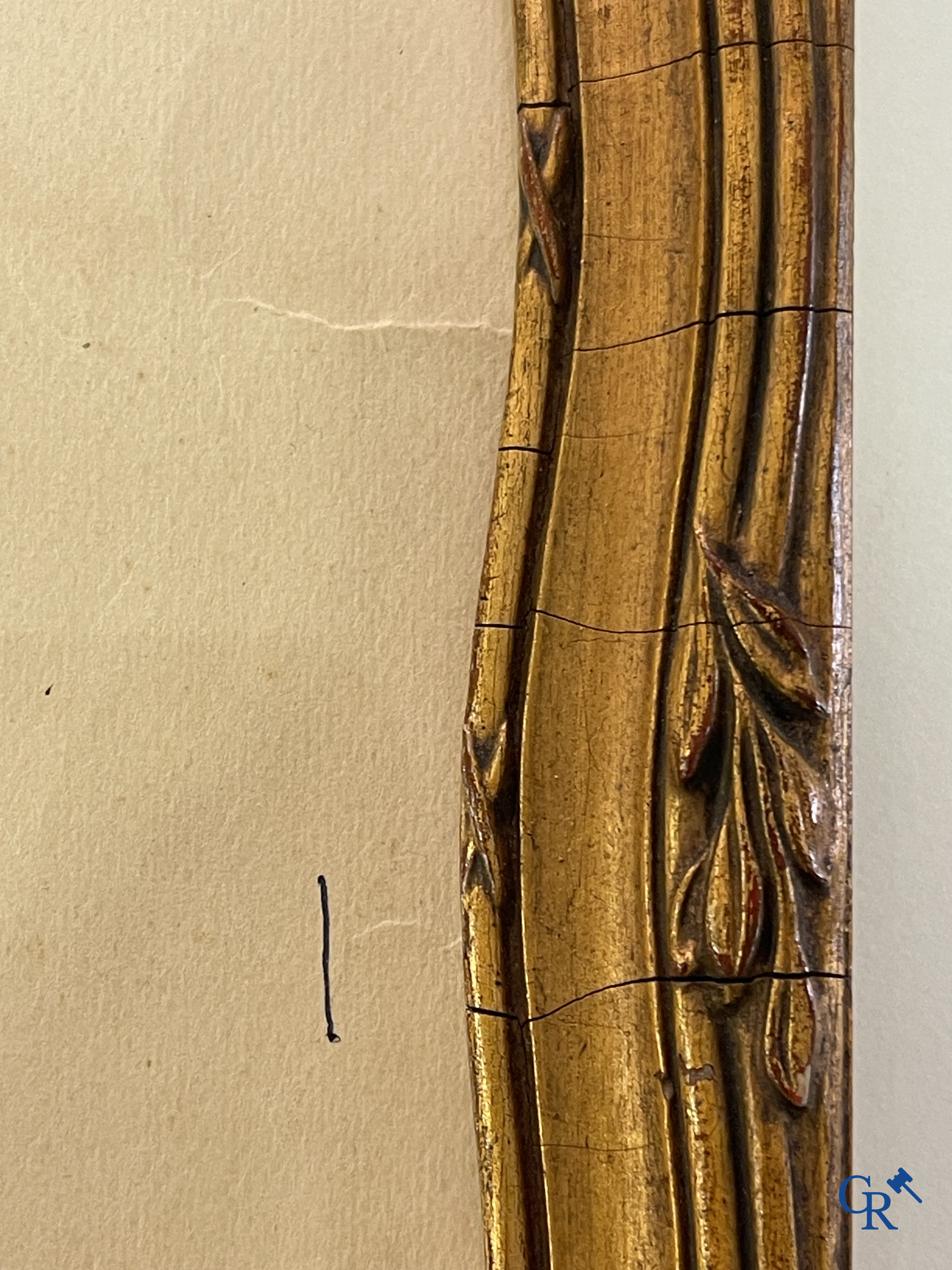 Théo Van Rysselberghe (1862-1926) Portret van een dame met honden. Rood krijt op papier. Gedateerd 1915.