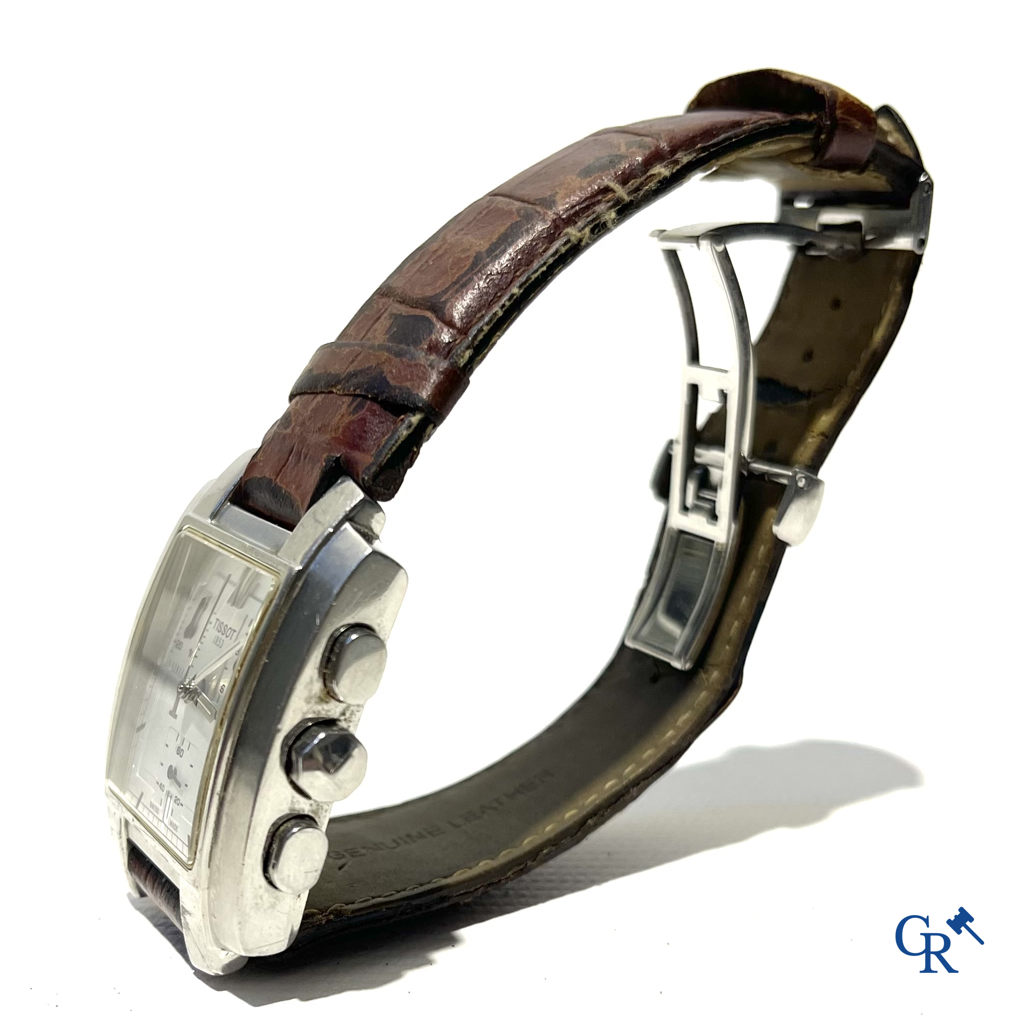 Uurwerken. Tissot heren polshorloge. Zwitsers werk.