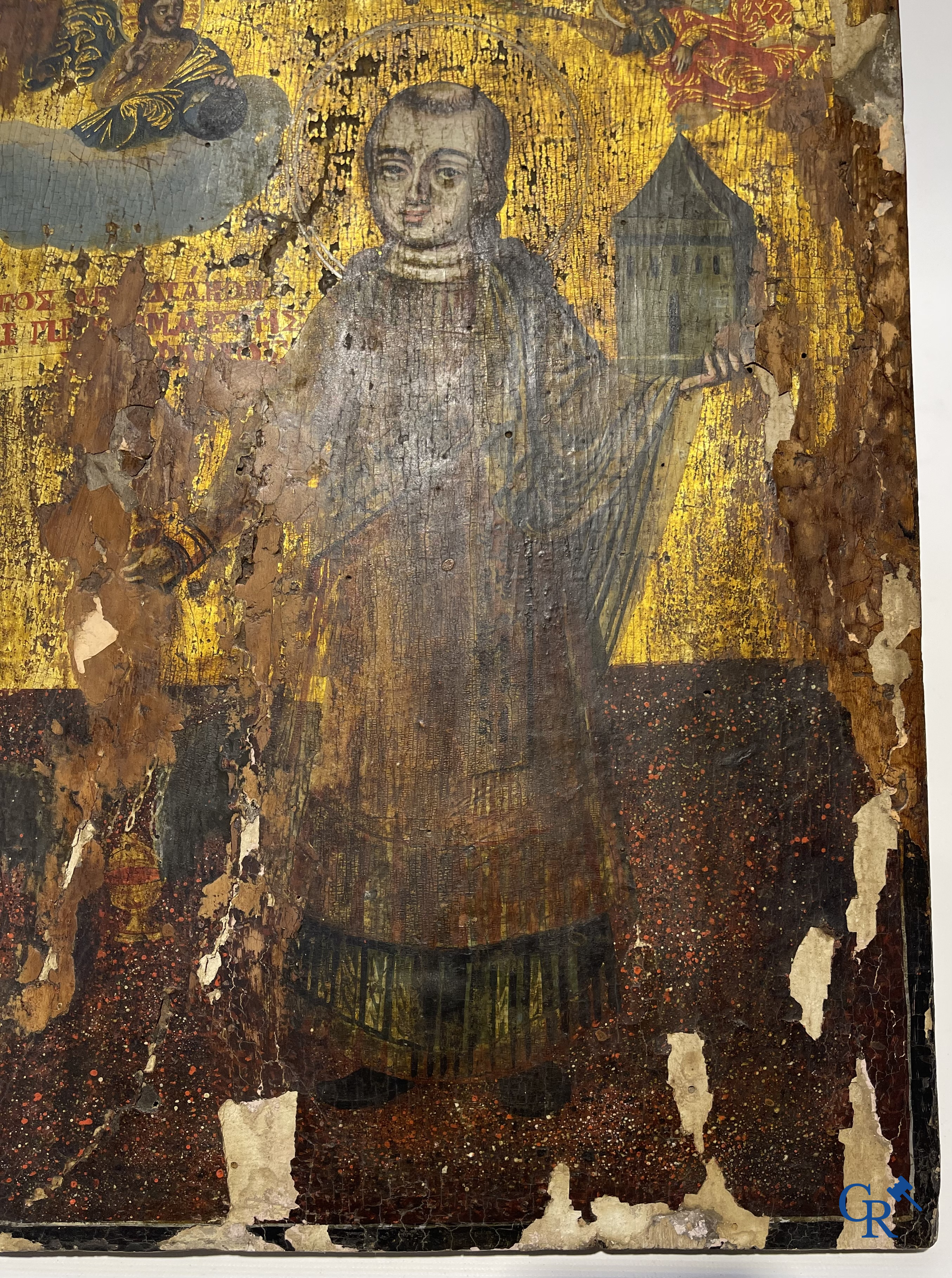 Icoon. Oost Europa. Tempera op paneel. 18e eeuw.