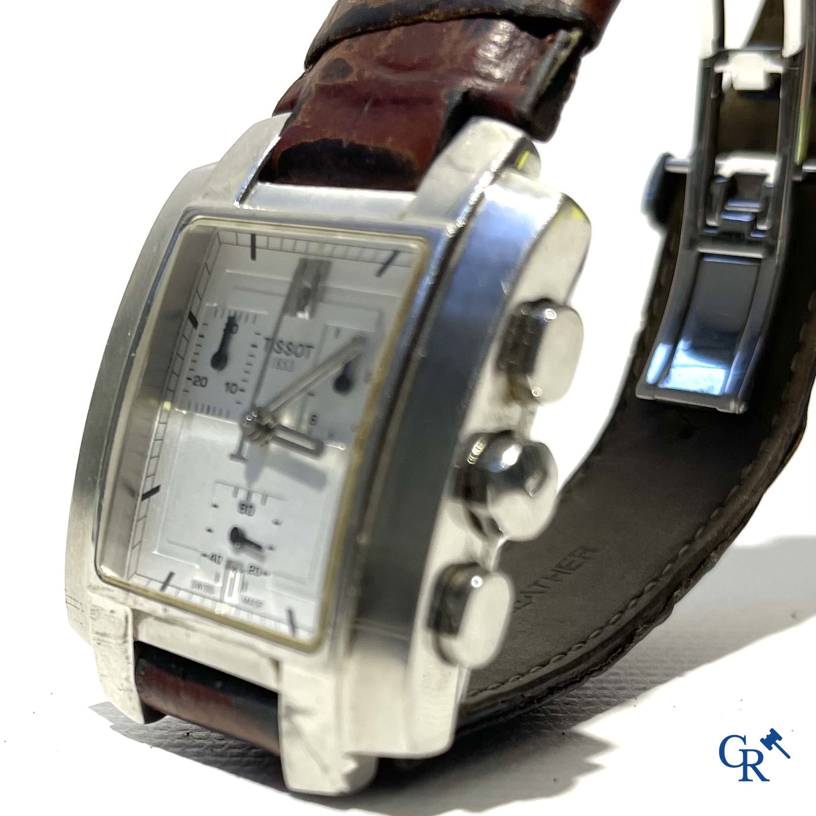 Uurwerken. Tissot heren polshorloge. Zwitsers werk.