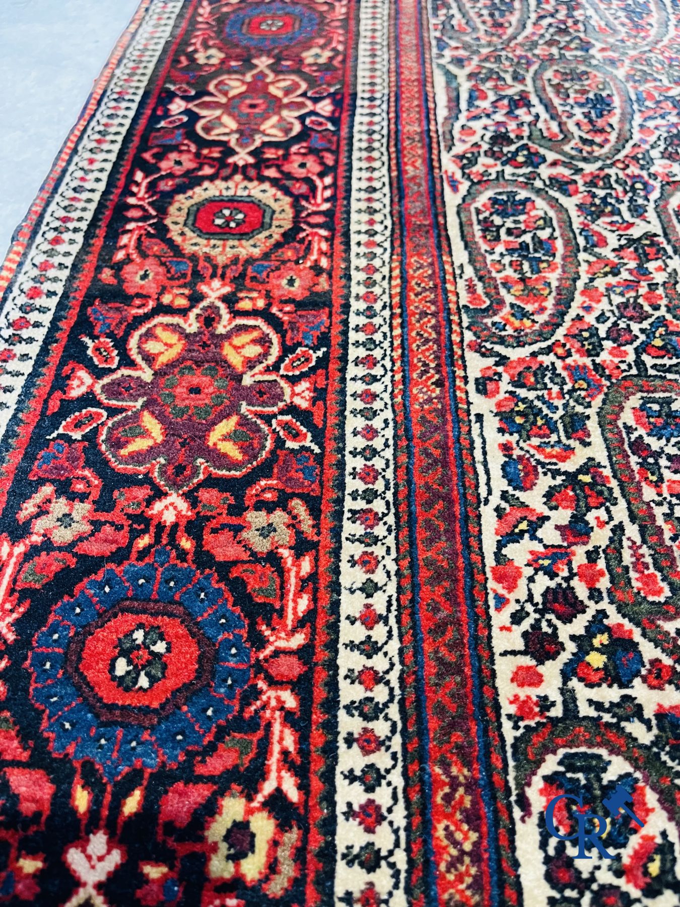 Oriental carpets: Antique oriental carpet.